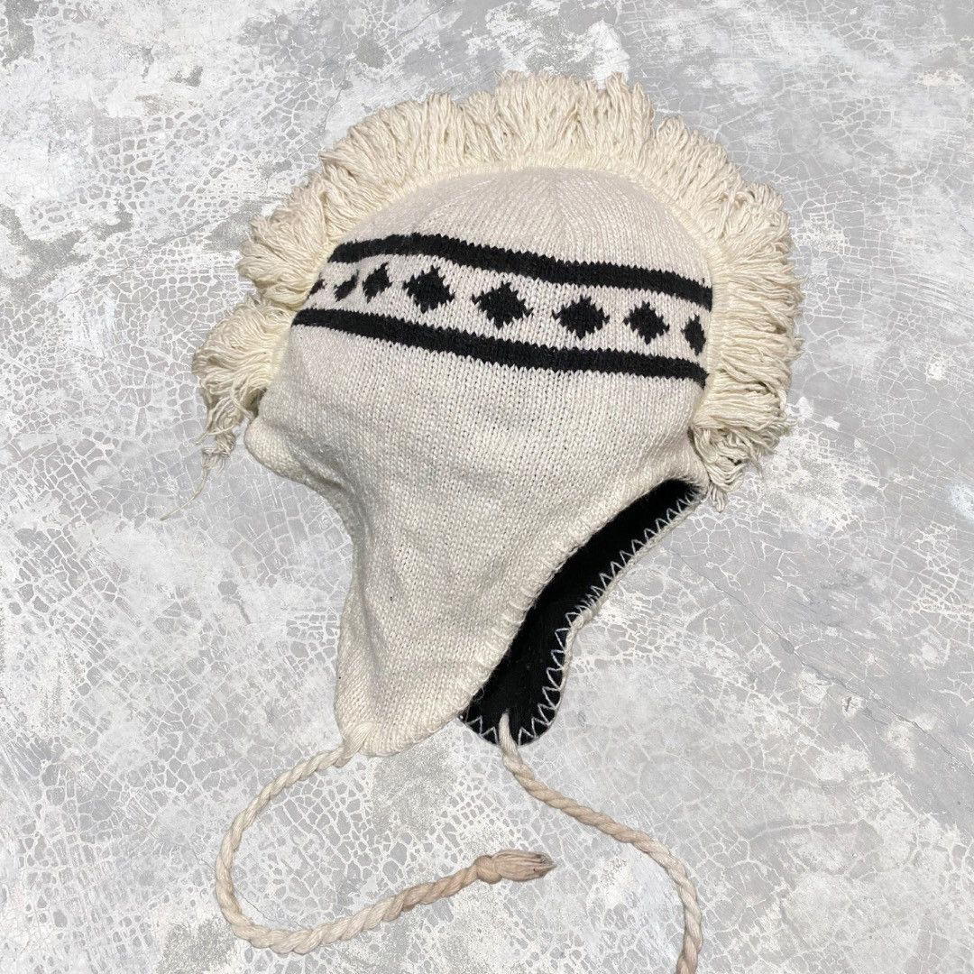 Vintage Grunge Archive Punk Snow Hat Snow Cap Size ONE SIZE - 3 Thumbnail