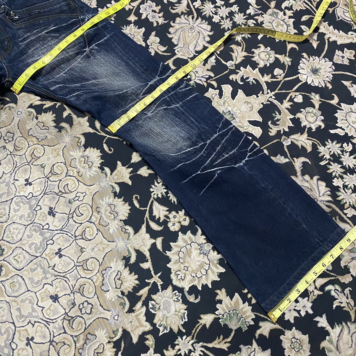 Nicole Club NCFM Denim Clawmark Spiral Cut Flare Jeans Size US 30 / EU 46 - 19 Thumbnail