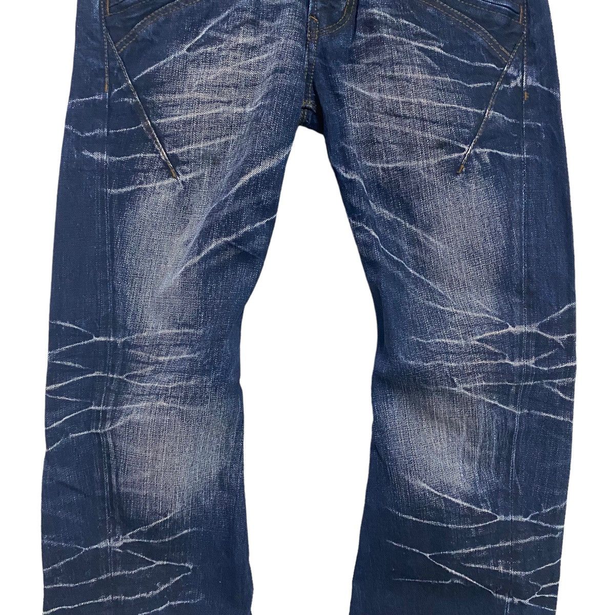 Nicole Club NCFM Denim Clawmark Spiral Cut Flare Jeans Size US 30 / EU 46 - 6 Thumbnail