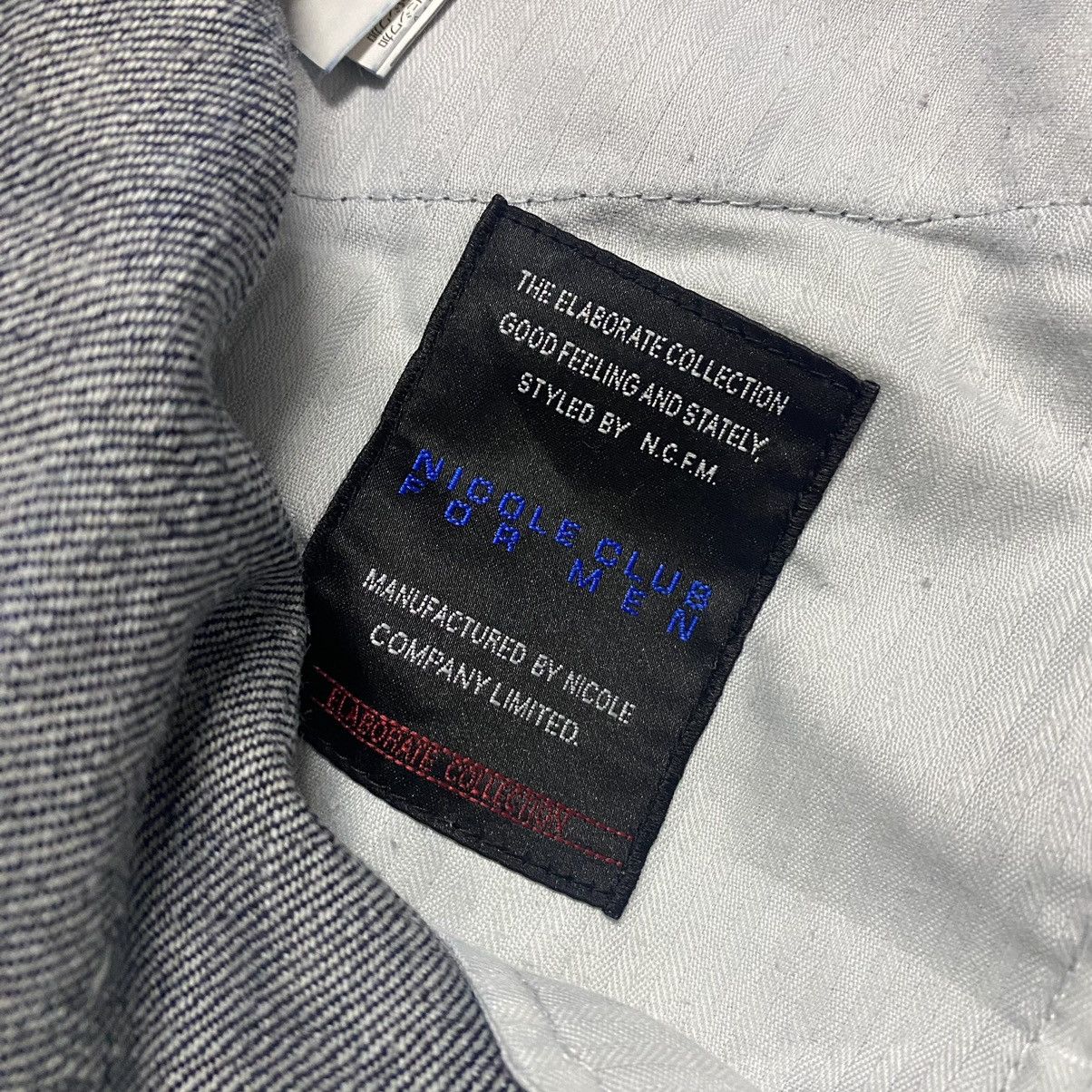 Nicole Club NCFM Denim Clawmark Spiral Cut Flare Jeans Size US 30 / EU 46 - 15 Thumbnail