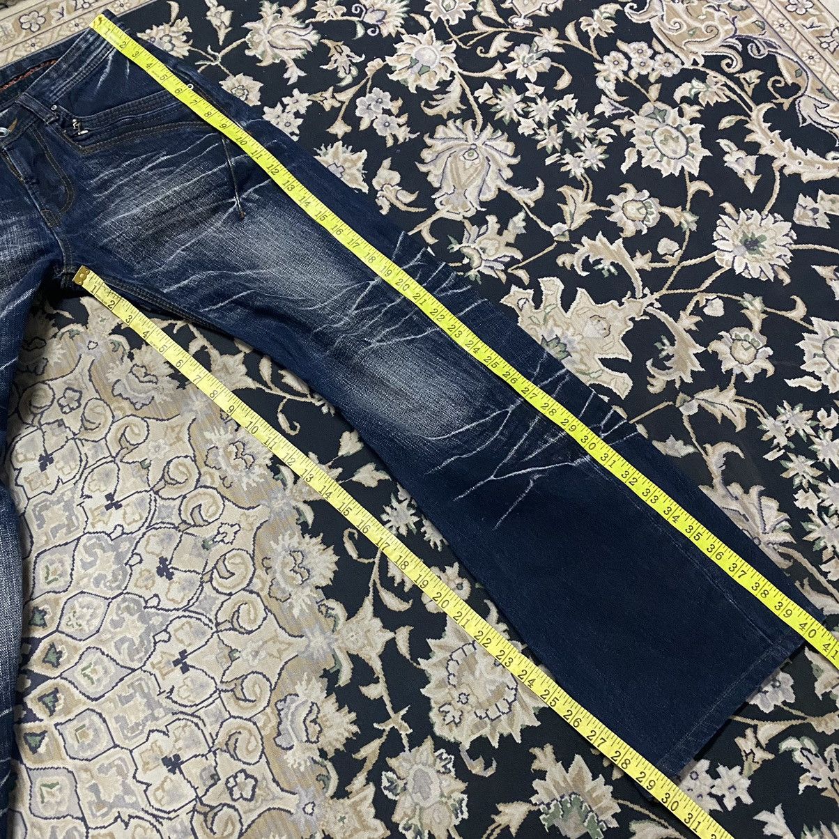 Nicole Club NCFM Denim Clawmark Spiral Cut Flare Jeans Size US 30 / EU 46 - 18 Thumbnail