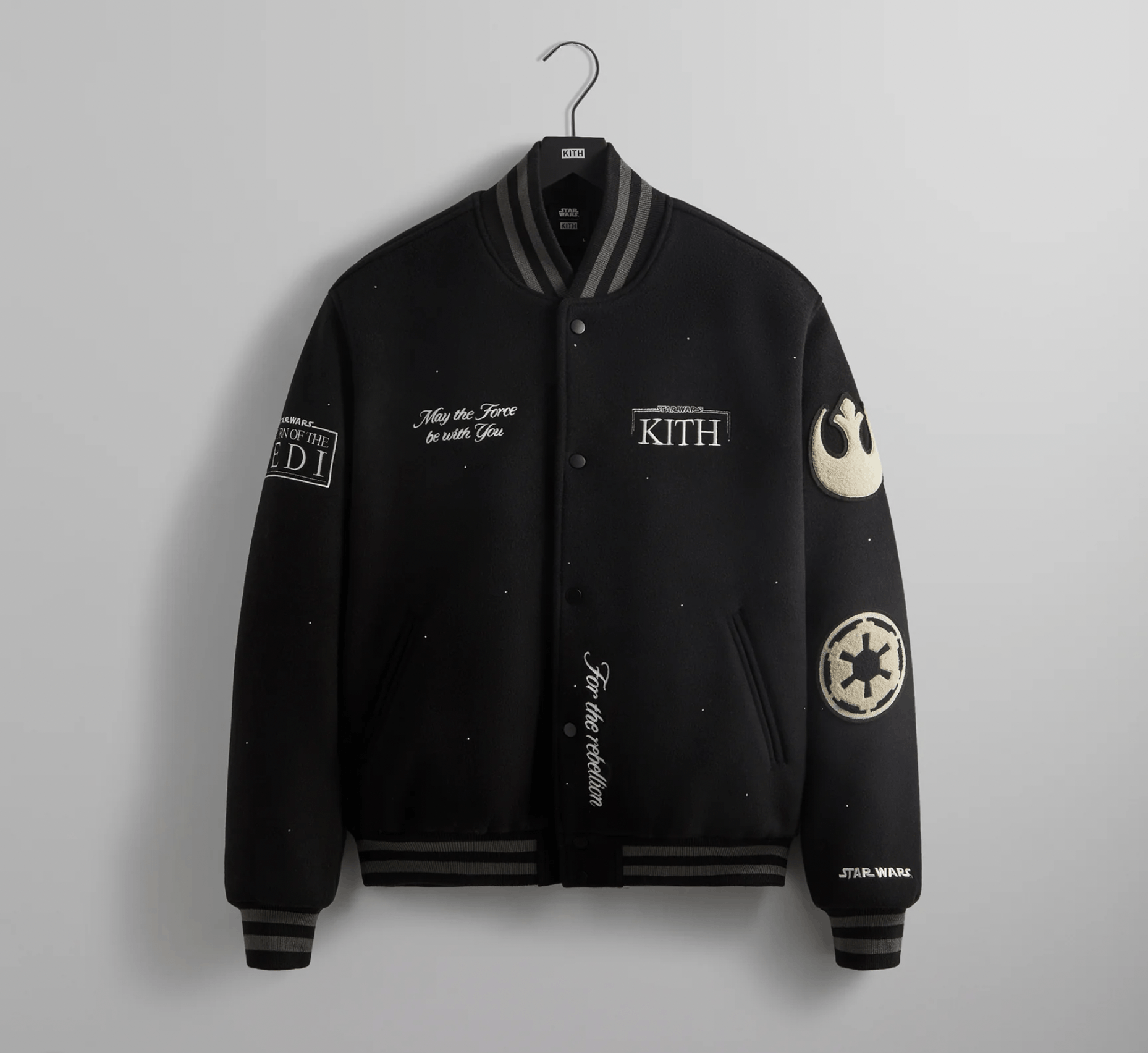 KITH Star Wars ROTJ Screening Exclusive Varsity w/ Swarovski