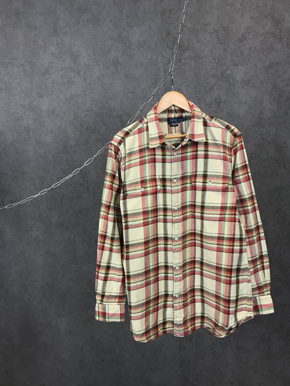 Polo Ralph Lauren Polo Ralph Lauren flannel shirt Size US XL / EU 56 / 4 - 1 Thumbnail