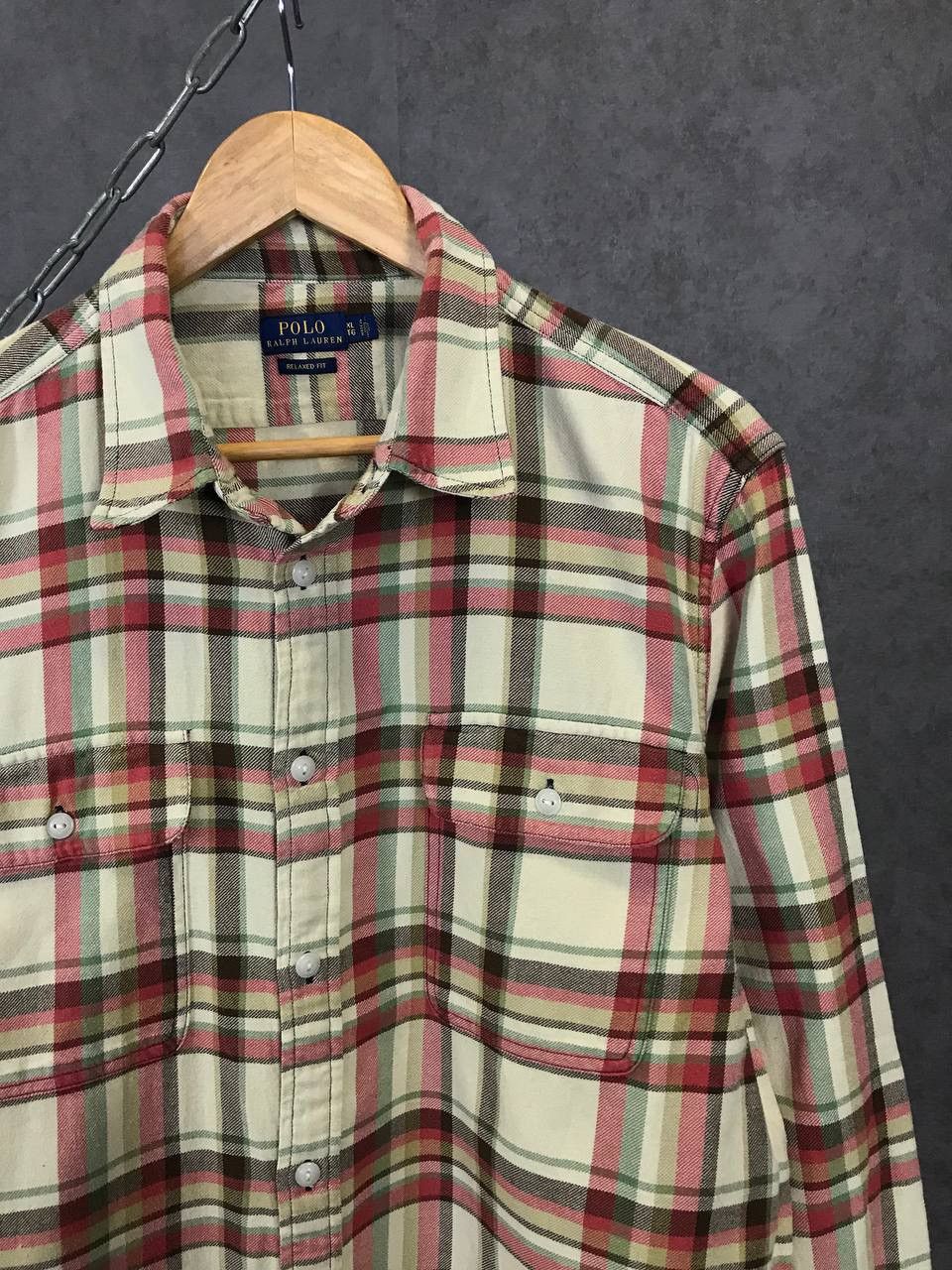 Polo Ralph Lauren Polo Ralph Lauren flannel shirt Size US XL / EU 56 / 4 - 2 Thumbnail