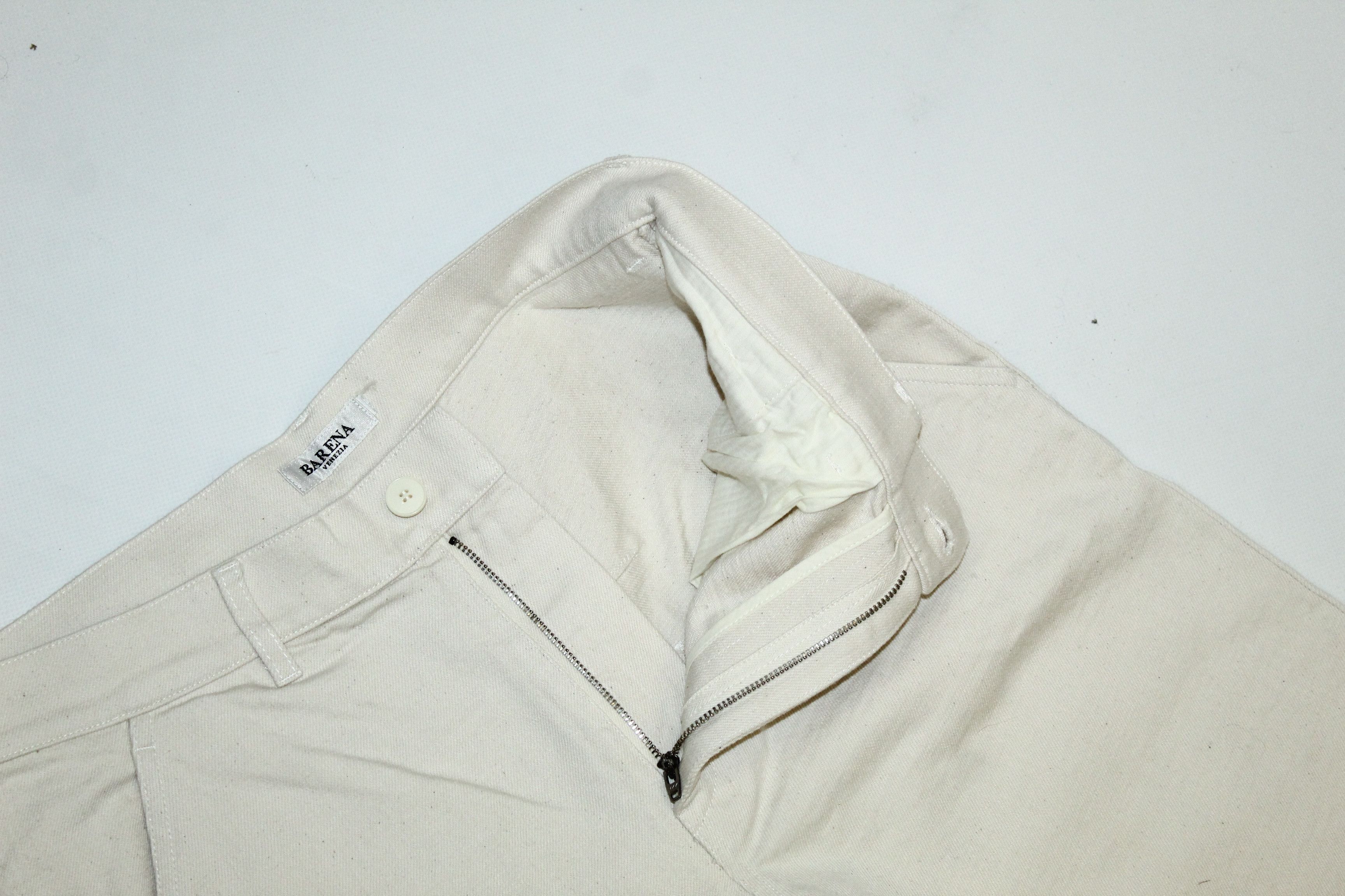 Barena Barena Venezia Double Knee Drop Crotch Wide Leg Twill Pants Size US 32 / EU 48 - 7 Thumbnail
