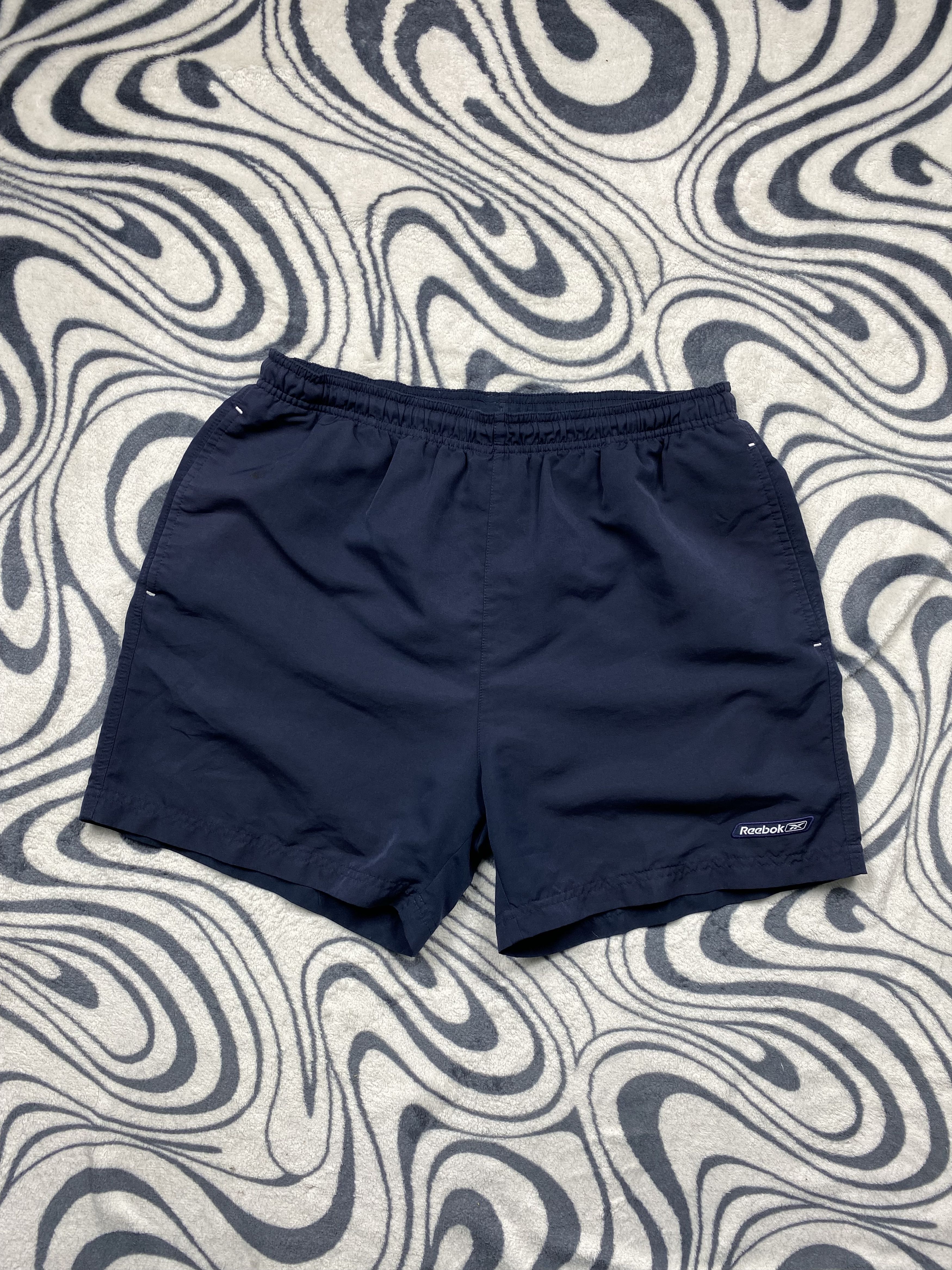 Reebok × Vintage Reebok Vintage Mens Nylon Shorts Y2K Size US 32 / EU 48 - 1 Thumbnail