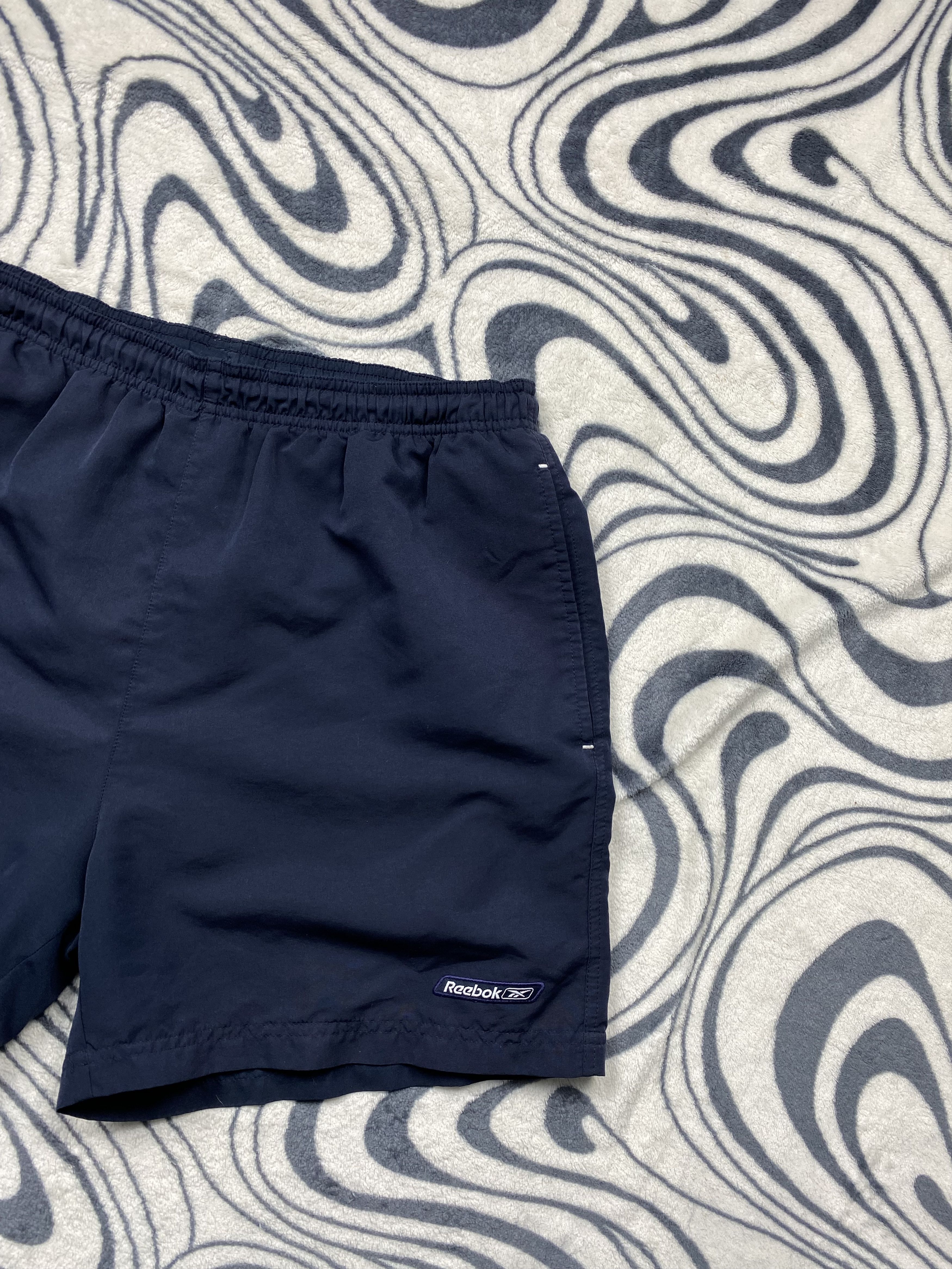 Reebok × Vintage Reebok Vintage Mens Nylon Shorts Y2K Size US 32 / EU 48 - 2 Thumbnail
