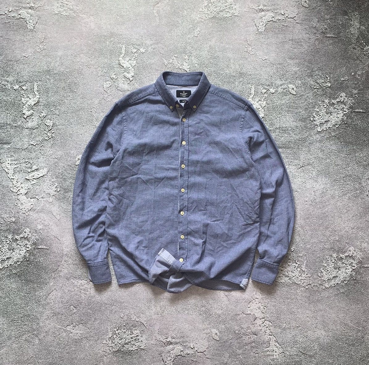 Designer × Hackett Hackett M button up shirt polo long sleeve dress Size US M / EU 48-50 / 2 - 1 Thumbnail