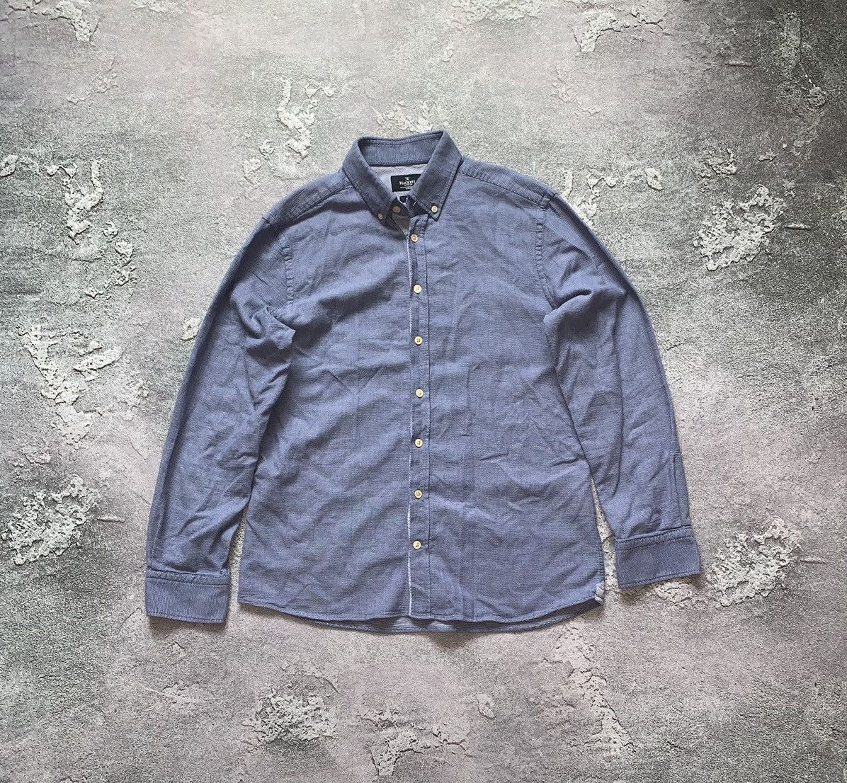 Designer × Hackett Hackett M button up shirt polo long sleeve dress Size US M / EU 48-50 / 2 - 2 Thumbnail