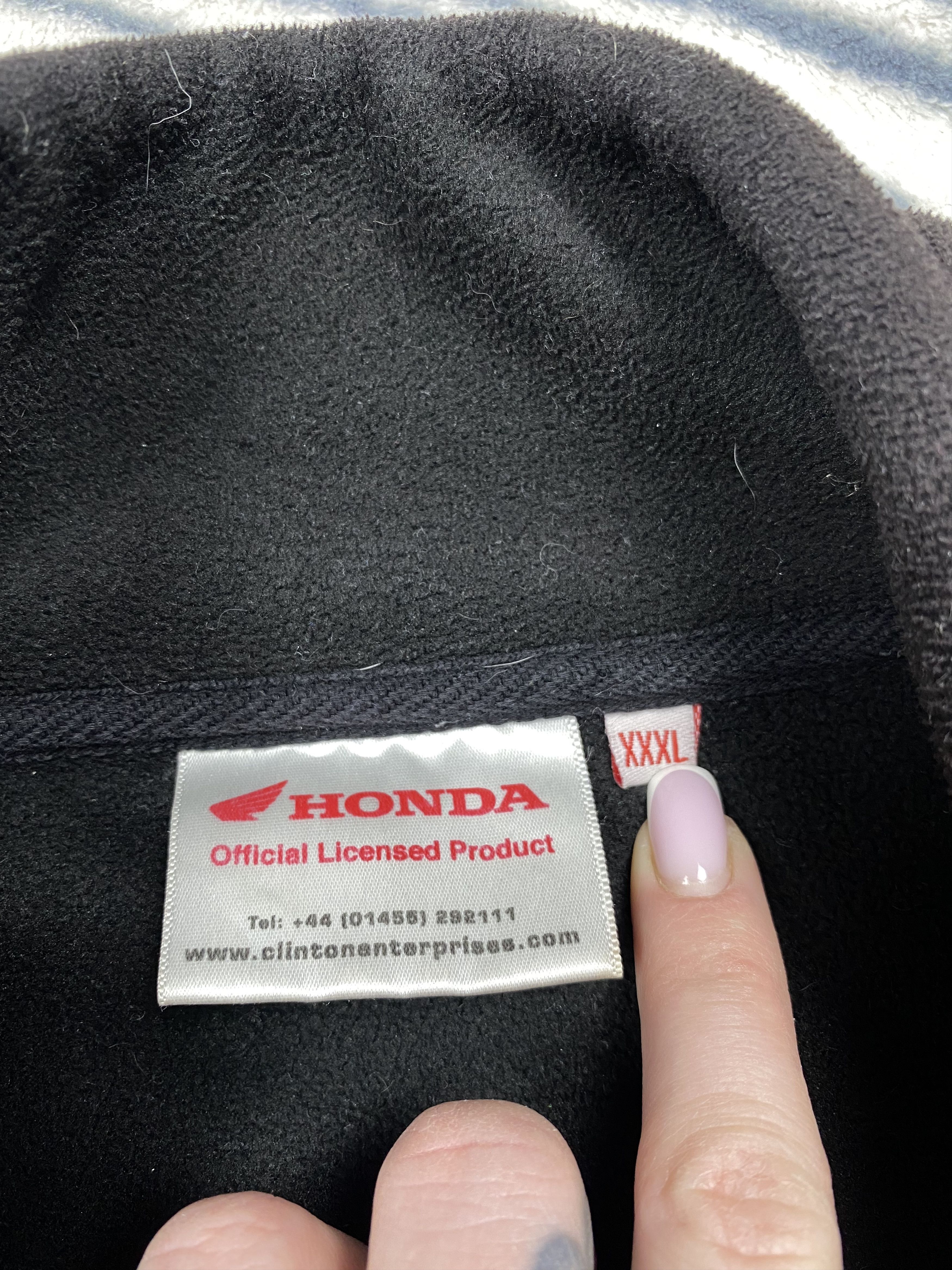 Honda Honda Racing Mens Fleece Jacket Hoodie Y2K Size US XXL / EU 58 / 5 - 7 Thumbnail