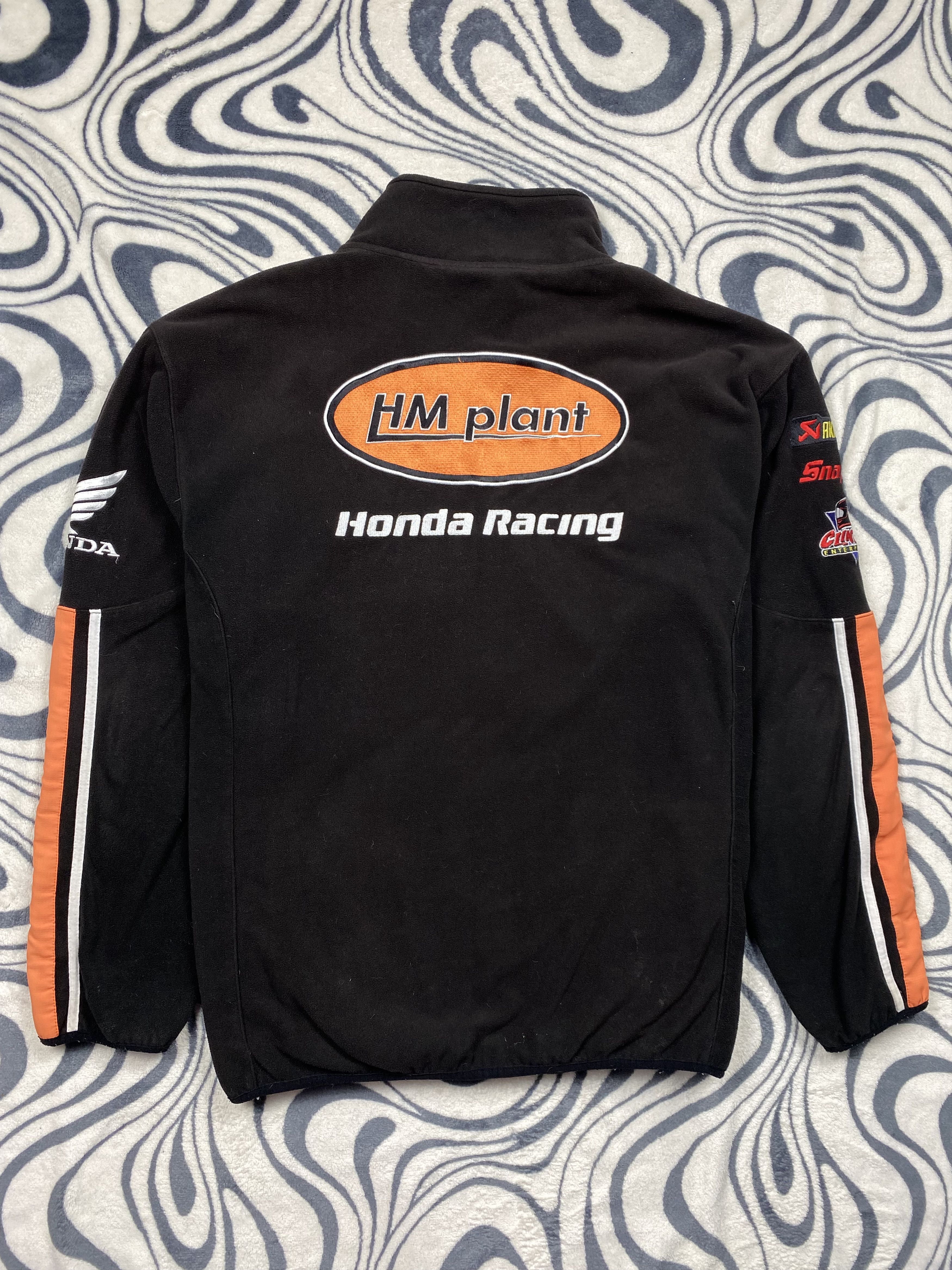 Honda Honda Racing Mens Fleece Jacket Hoodie Y2K Size US XXL / EU 58 / 5 - 9 Thumbnail