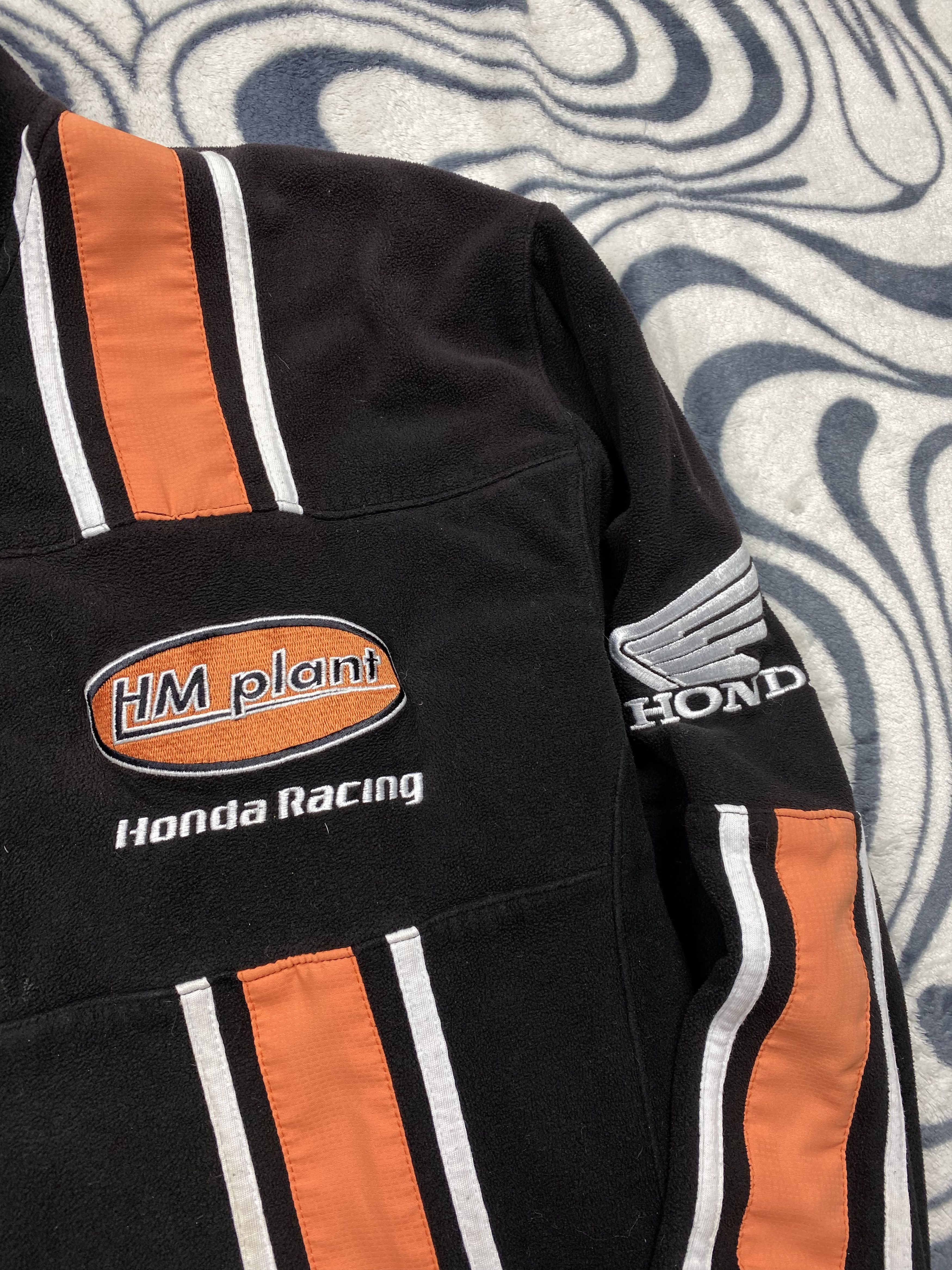 Honda Honda Racing Mens Fleece Jacket Hoodie Y2K Size US XXL / EU 58 / 5 - 3 Thumbnail