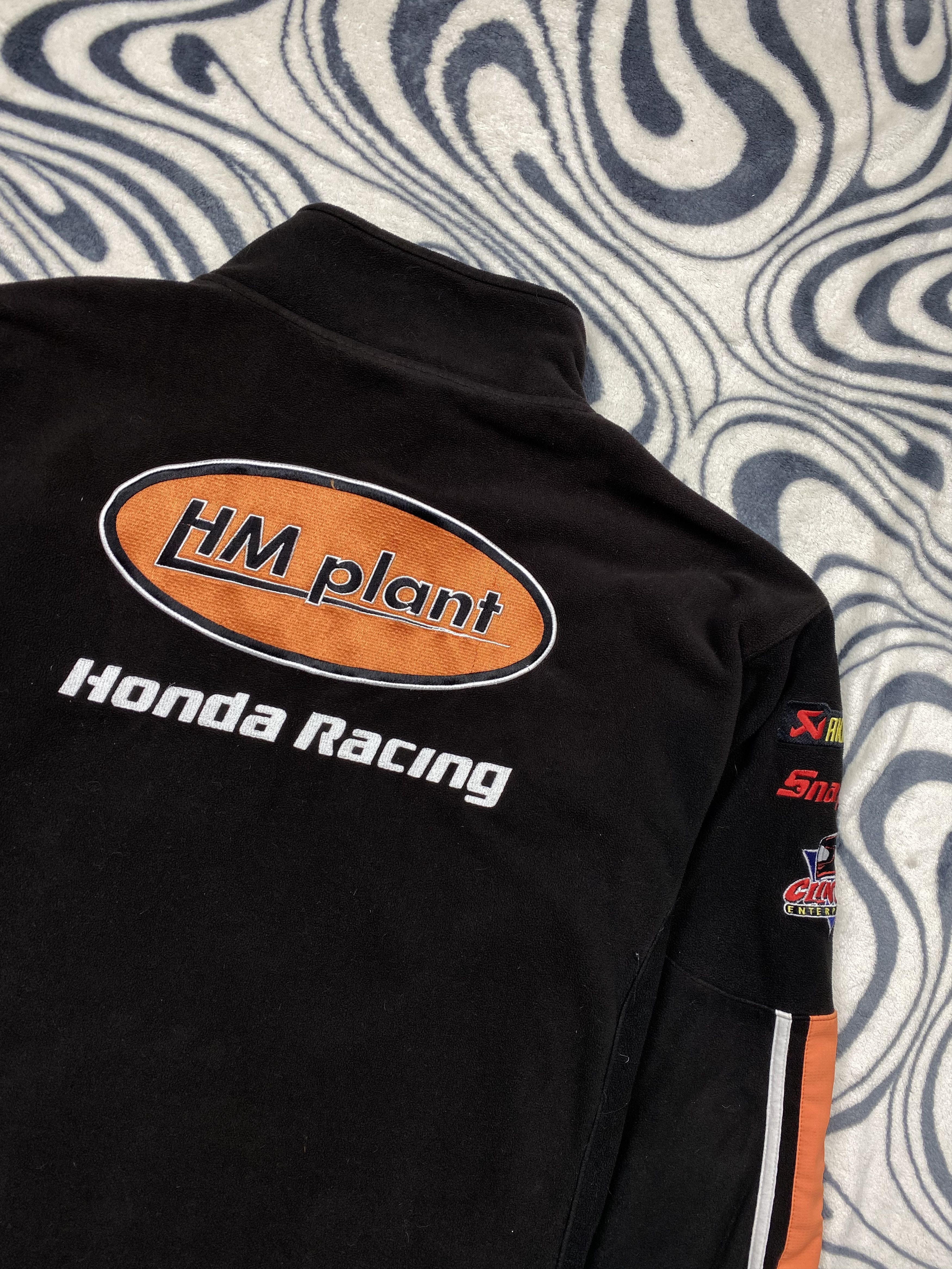 Honda Honda Racing Mens Fleece Jacket Hoodie Y2K Size US XXL / EU 58 / 5 - 10 Thumbnail