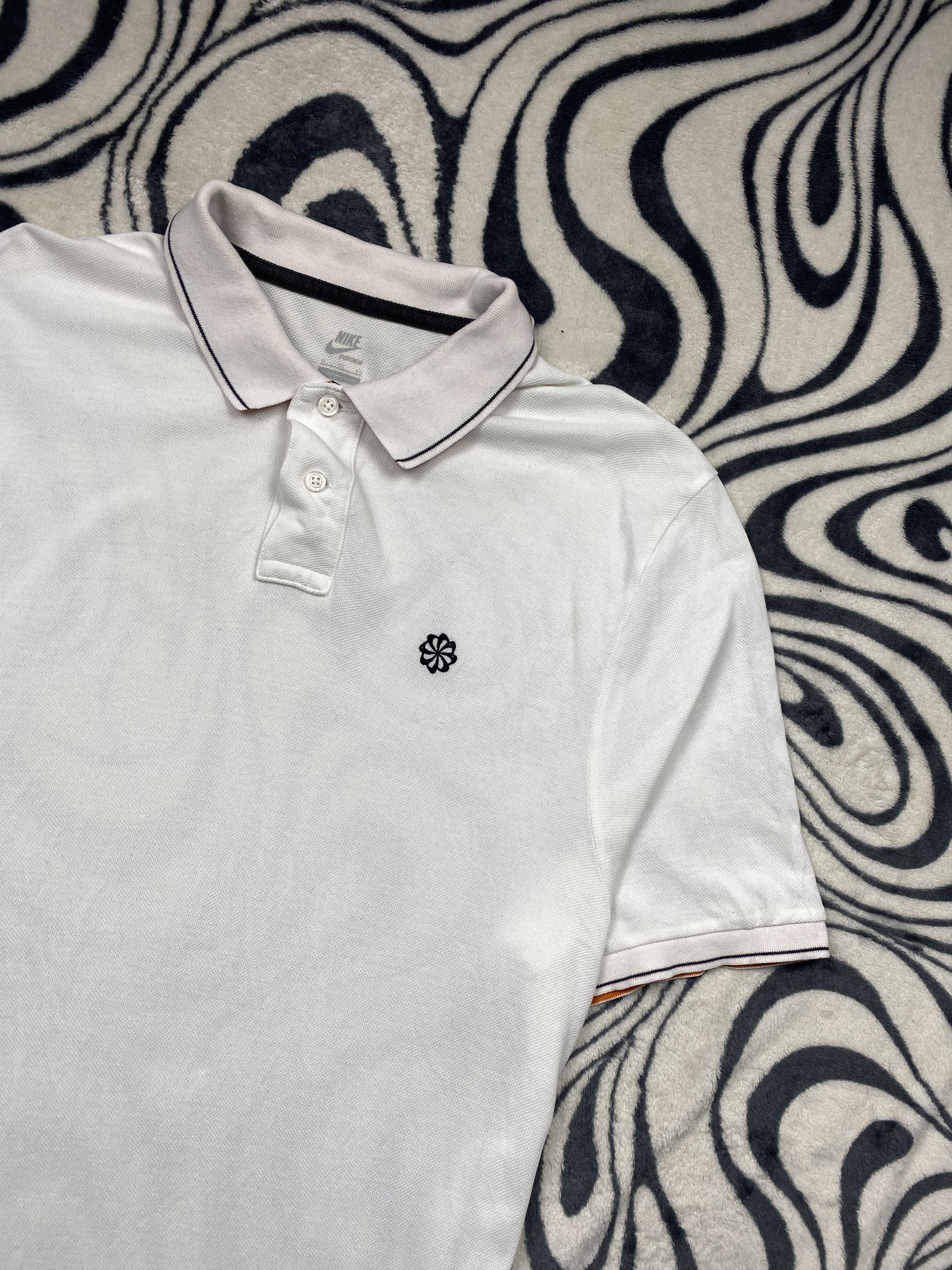 Nike × Vintage Nike Vintage Mens Polo Shirt Y2K Size US L / EU 52-54 / 3 - 2 Thumbnail