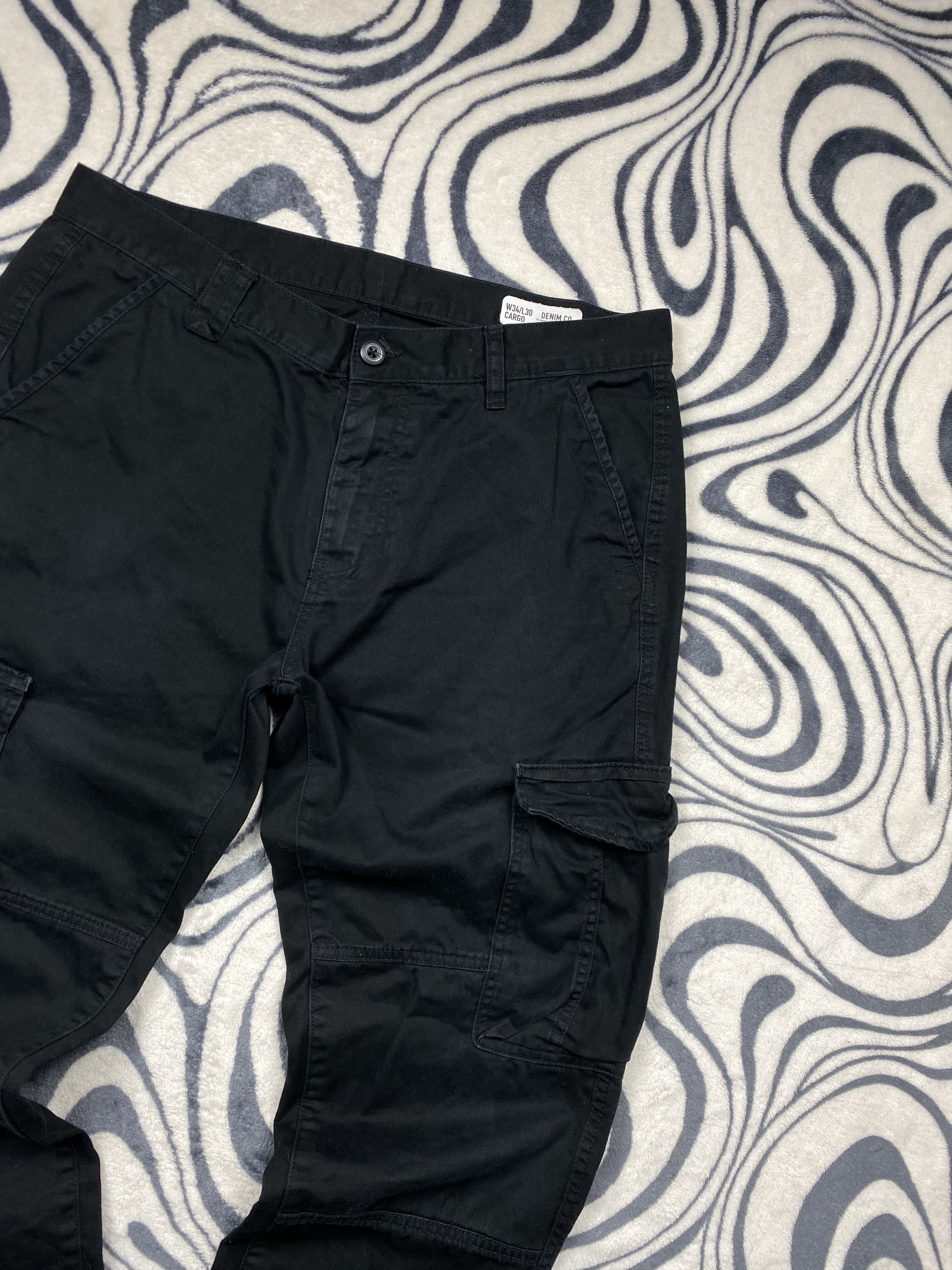 20471120 Vintage Cargo Baggy Pants Y2K Japanese Size US 34 / EU 50 - 2 Thumbnail