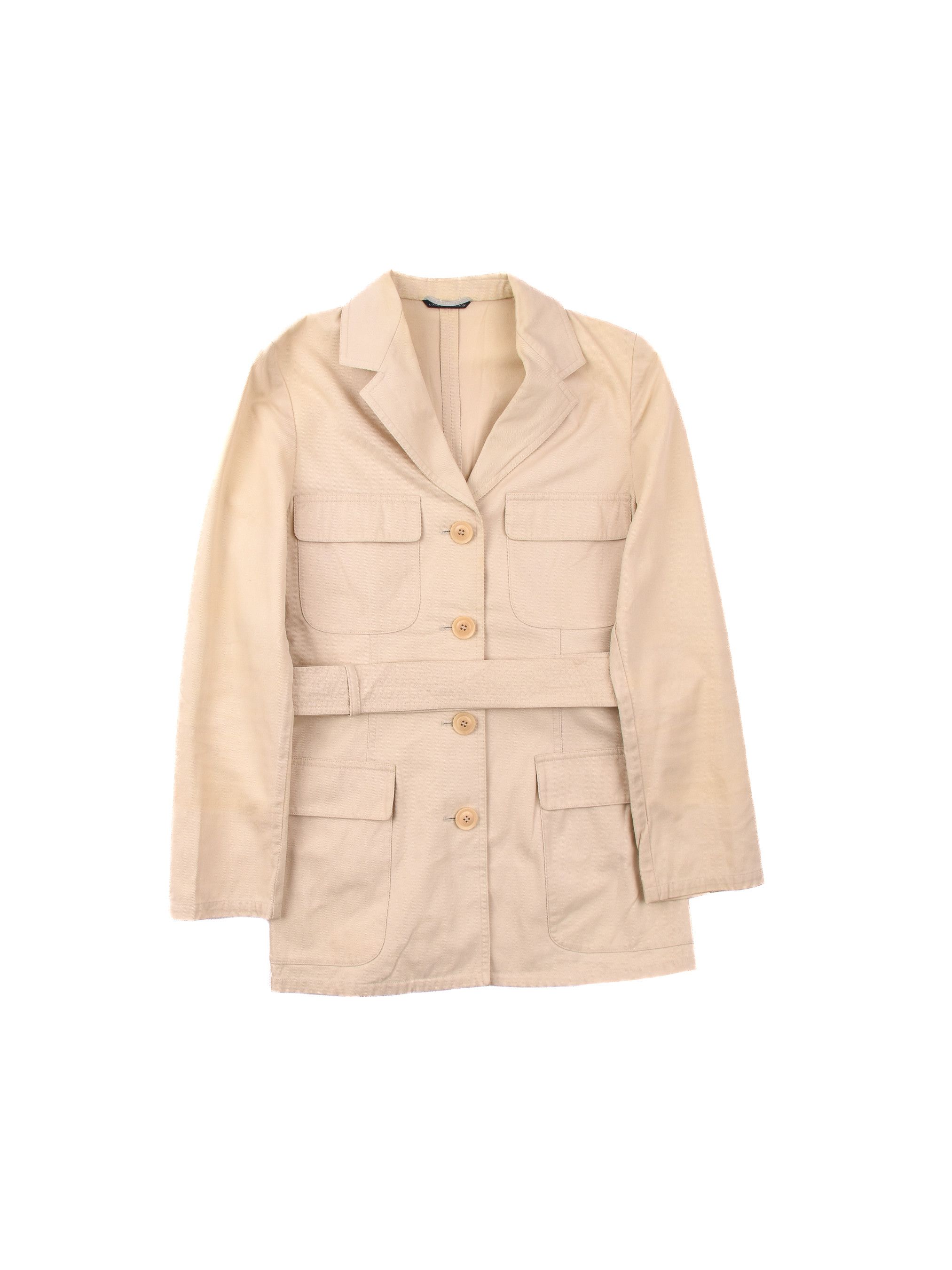 Max Mara Classic Long Belted Trench Coat