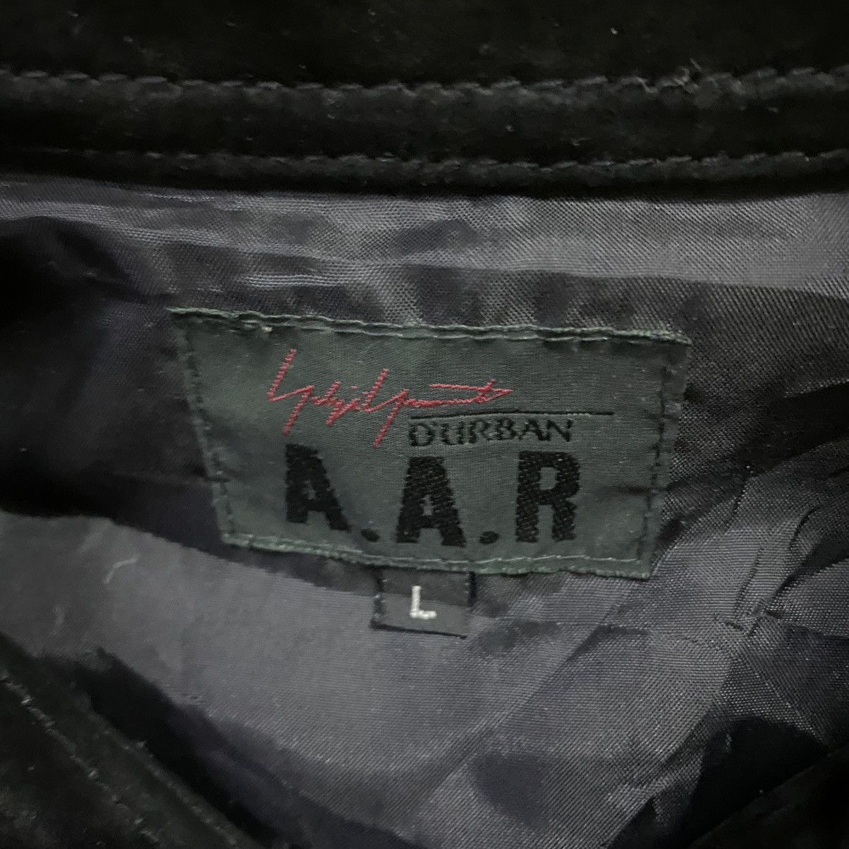 Yohji Yamamoto Yohji Yamamoto AAR Durban Leather Pig Skin Button up shirt Size US S / EU 44-46 / 1 - 6 Thumbnail