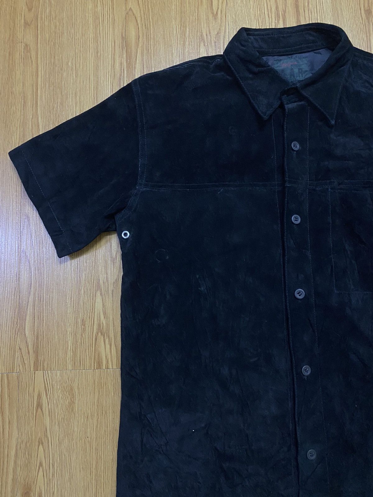 Yohji Yamamoto Yohji Yamamoto AAR Durban Leather Pig Skin Button up shirt Size US S / EU 44-46 / 1 - 4 Thumbnail