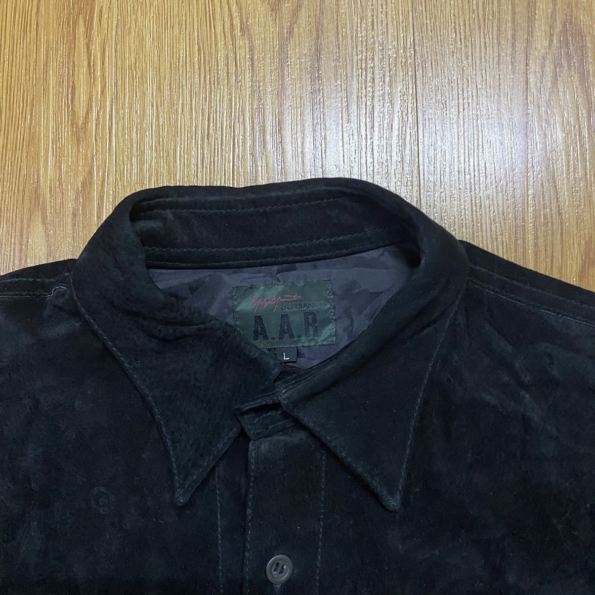 Yohji Yamamoto Yohji Yamamoto AAR Durban Leather Pig Skin Button up shirt Size US S / EU 44-46 / 1 - 5 Thumbnail