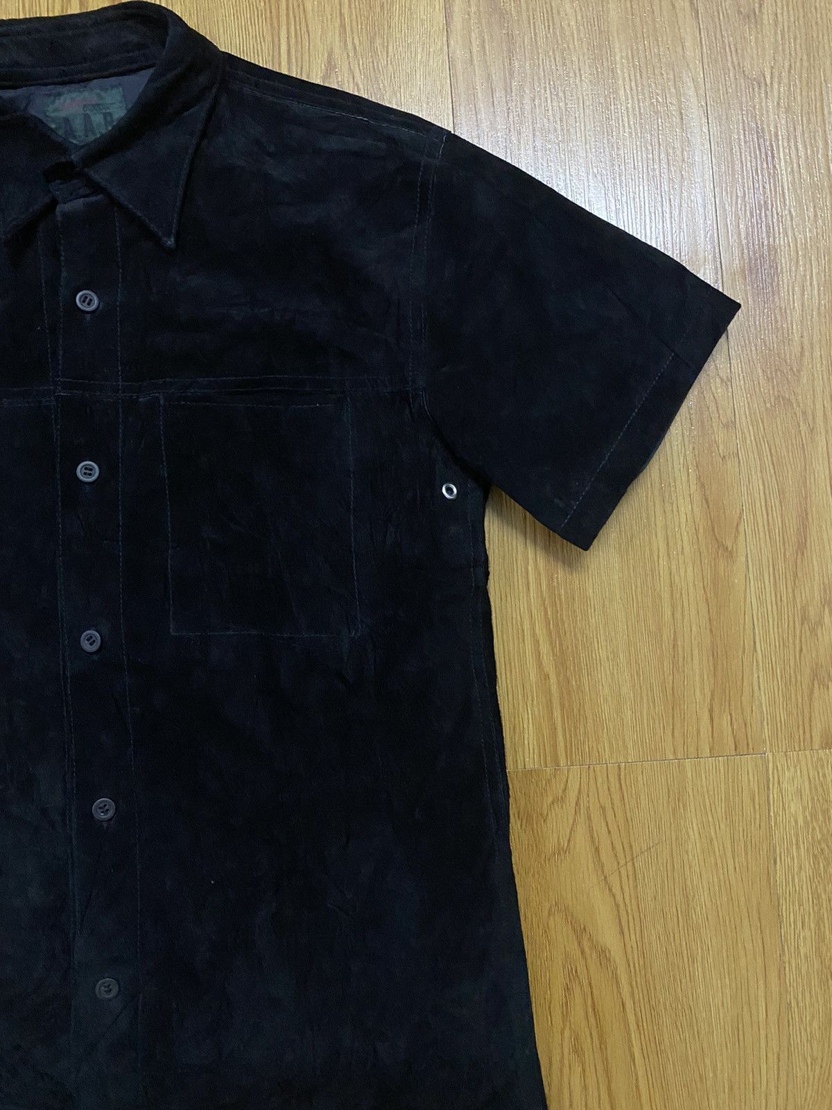 Yohji Yamamoto Yohji Yamamoto AAR Durban Leather Pig Skin Button up shirt Size US S / EU 44-46 / 1 - 3 Thumbnail