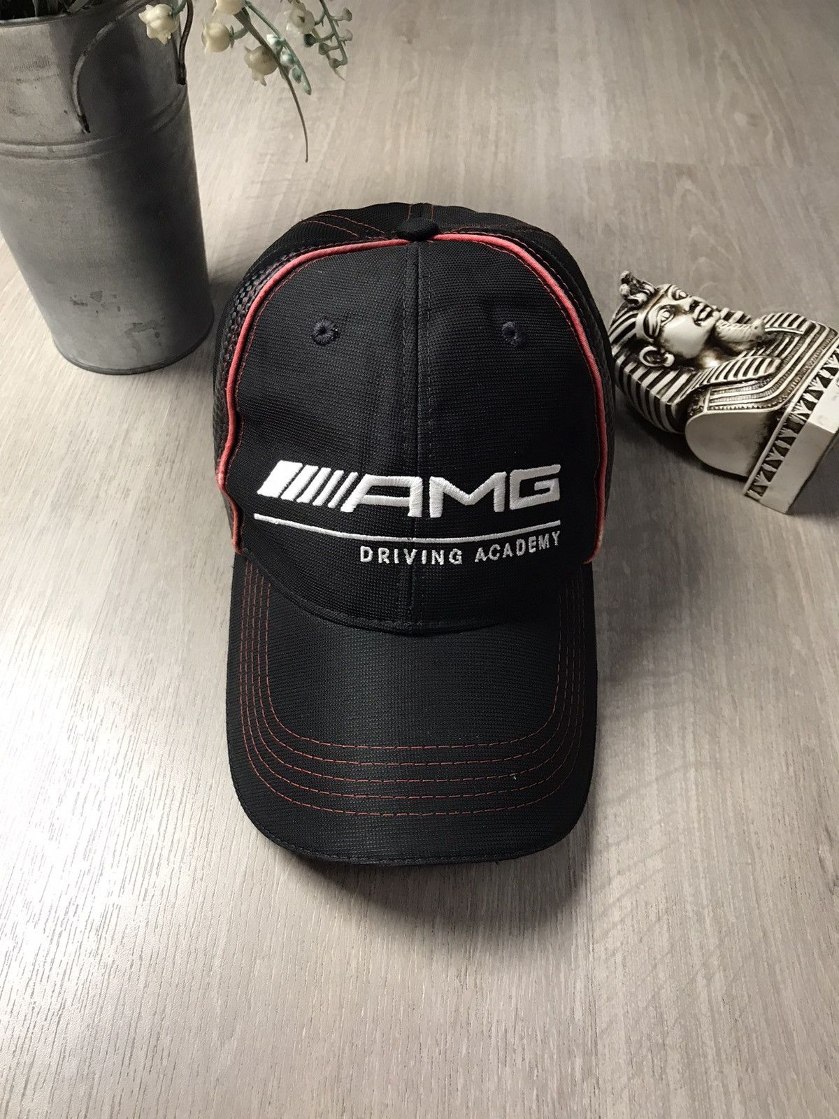 Mercedes-Benz × Vintage Vintage Y2K Mercedes Benz AMG Cap Hat streetwear Size ONE SIZE - 2 Thumbnail