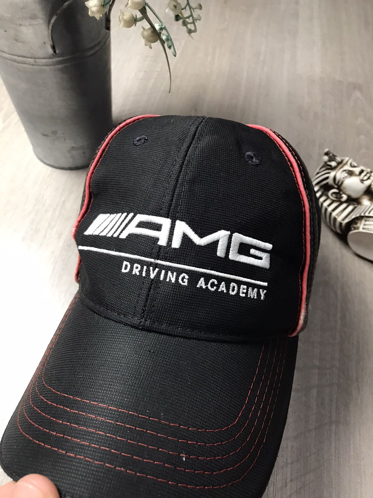 Mercedes-Benz × Vintage Vintage Y2K Mercedes Benz AMG Cap Hat streetwear Size ONE SIZE - 3 Thumbnail