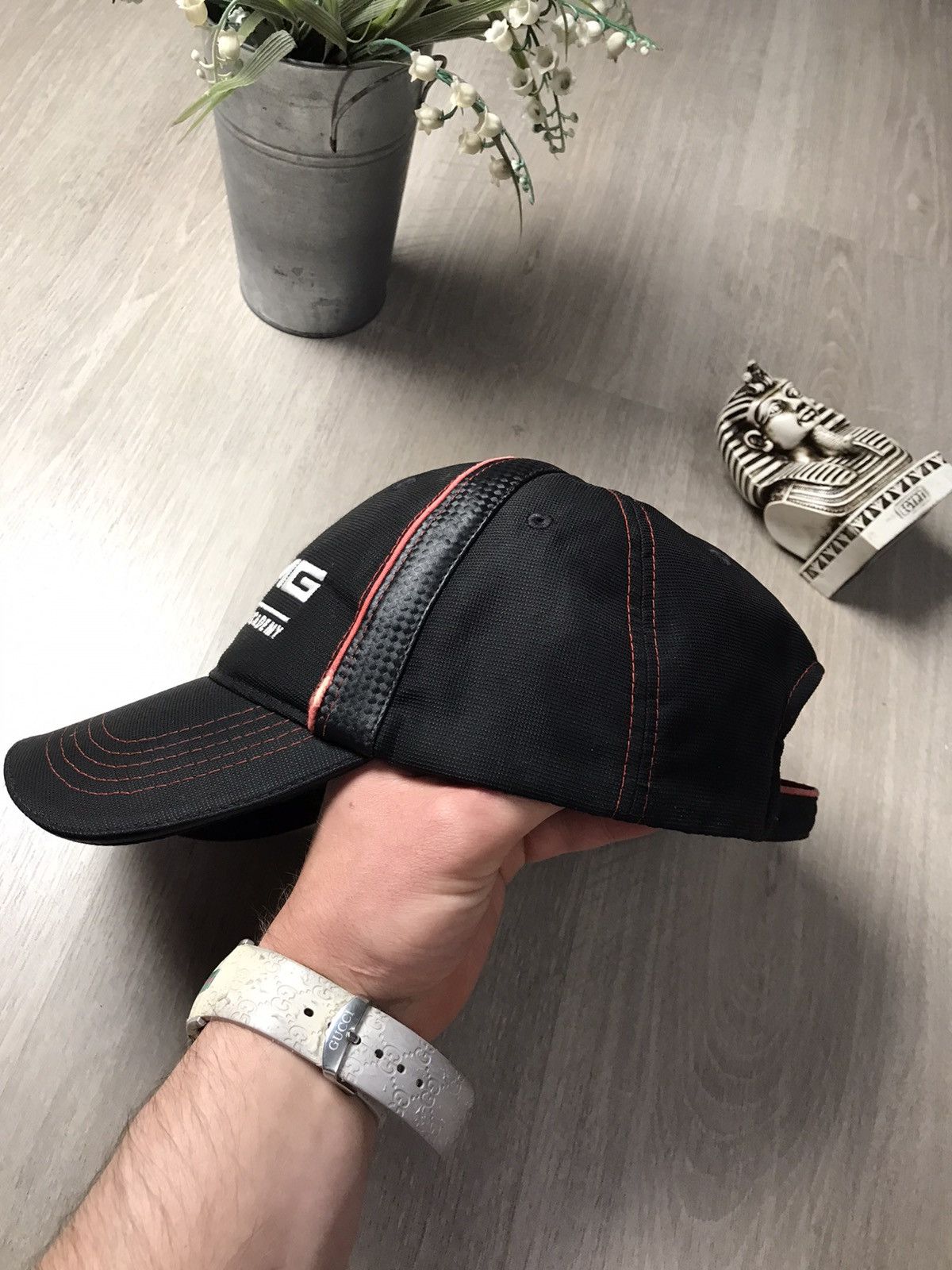 Mercedes-Benz × Vintage Vintage Y2K Mercedes Benz AMG Cap Hat streetwear Size ONE SIZE - 6 Thumbnail