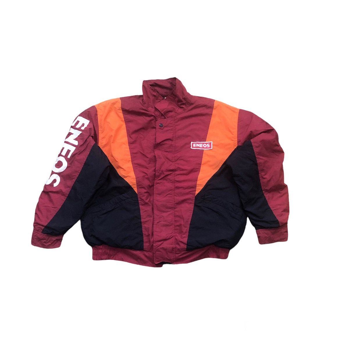 Japanese Brand Rare Eneos Big Spell Out Jacket Size US XL / EU 56 / 4 - 1 Thumbnail