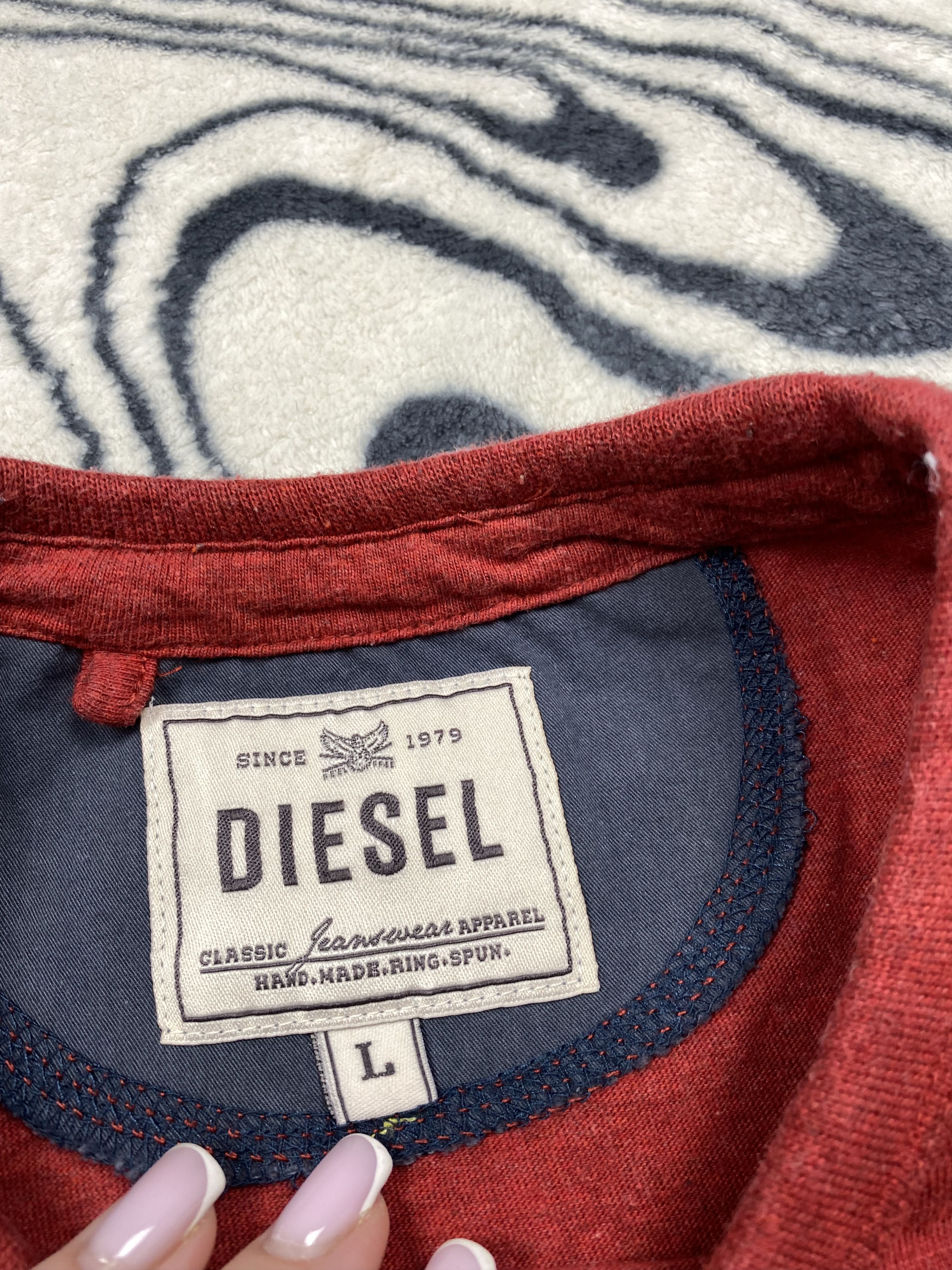 Diesel Diesel Vintage Logo Mens Tee Size US L / EU 52-54 / 3 - 4 Thumbnail
