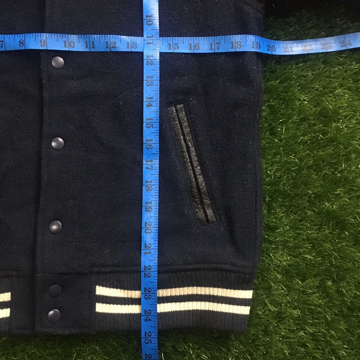 Beams Plus Beams Varsity Jacket Leather Sleeve Size US M / EU 48-50 / 2 - 9 Thumbnail