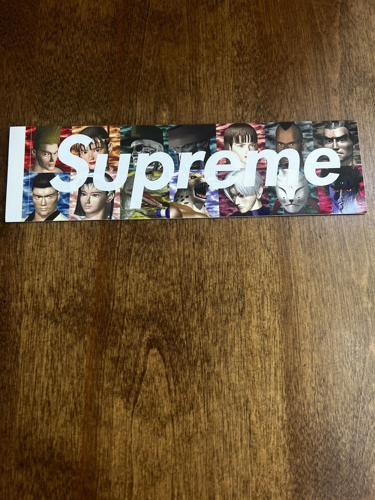 DropsByJay on X: Supreme®/Yohji Yamamoto®/TEKKEN Box Logo Sticker   / X