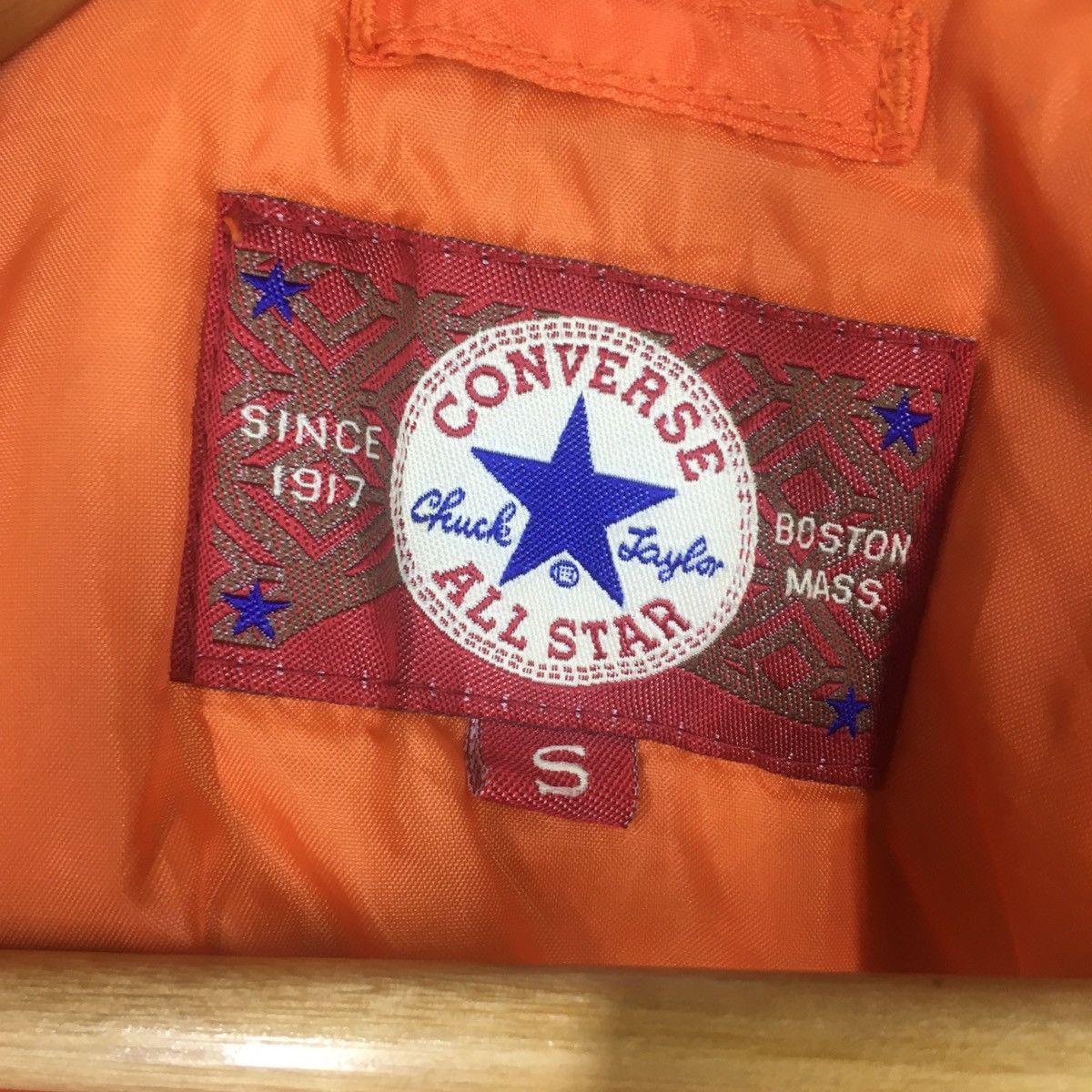 Converse Converse Distressed Bomber Jacket Nice Design Size US S / EU 44-46 / 1 - 5 Thumbnail