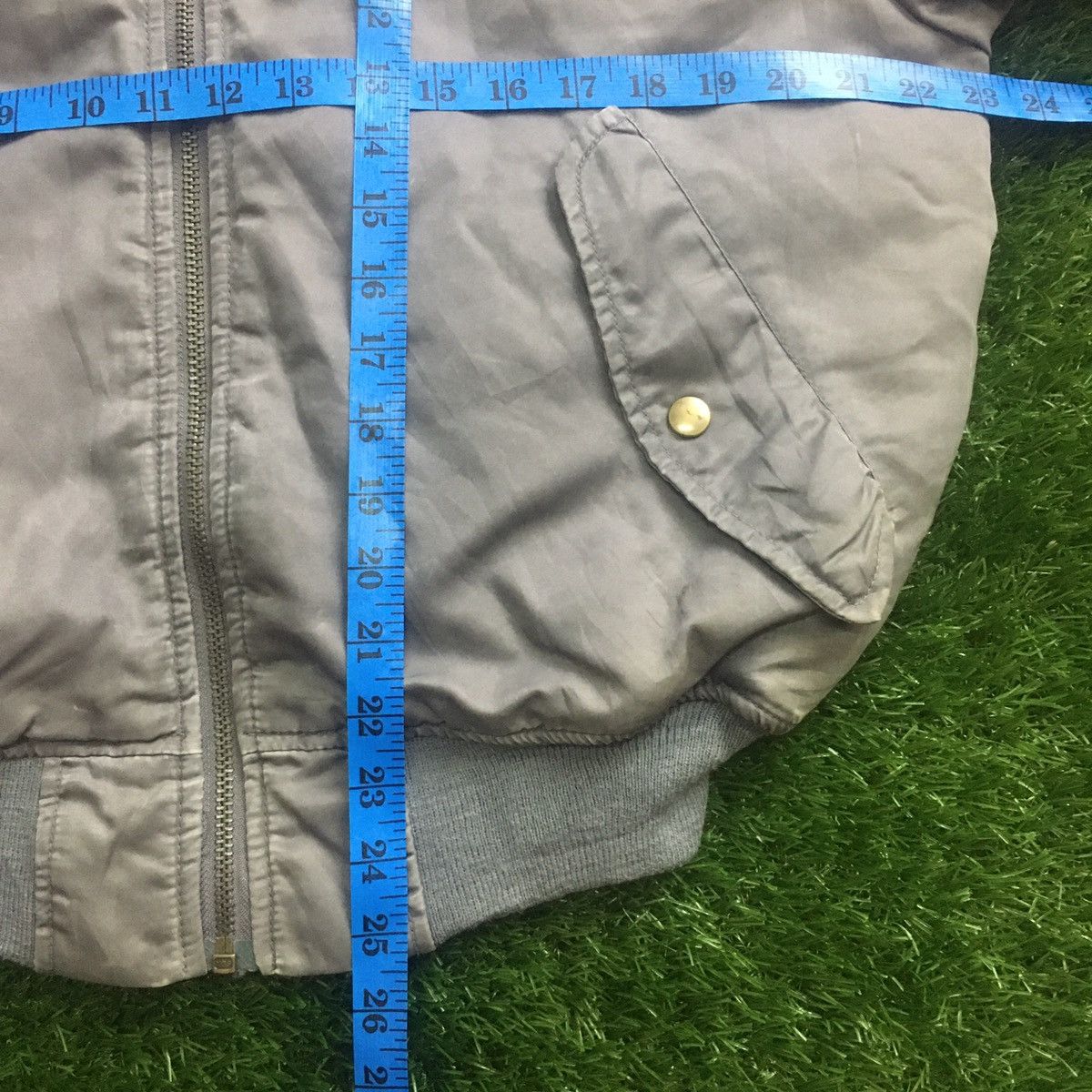 Converse Converse Distressed Bomber Jacket Nice Design Size US S / EU 44-46 / 1 - 8 Thumbnail