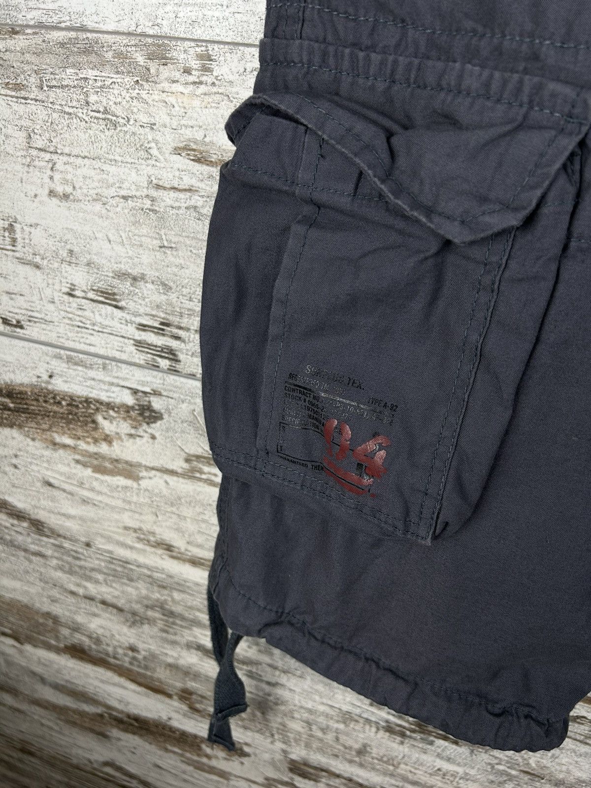 Japanese Brand Mens Vintage Surplus Tex Cargo Shorts Airborne rare y2k drip Size US 36 / EU 52 - 4 Thumbnail