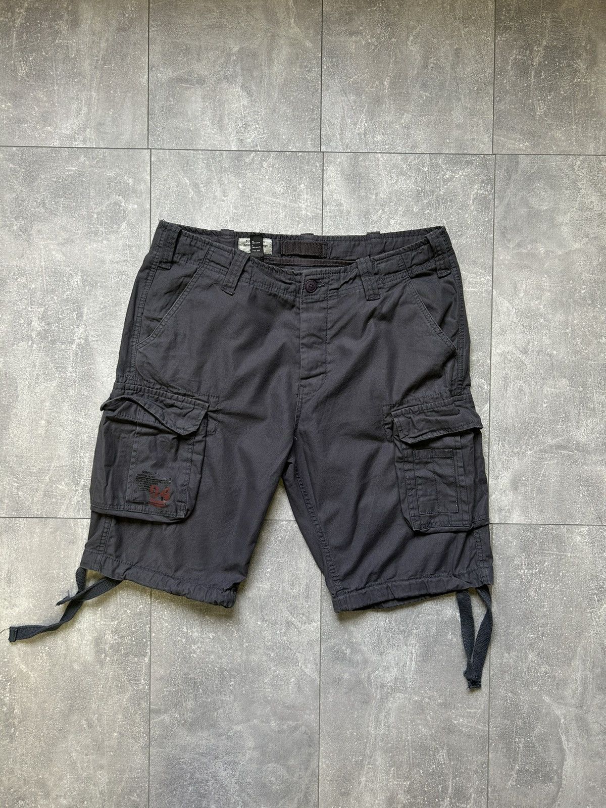 Japanese Brand × Vintage Mens Vintage Surplus Tex Cargo Shorts Airborne rare y2k drip Size US 36 / EU 52 - 1 Thumbnail