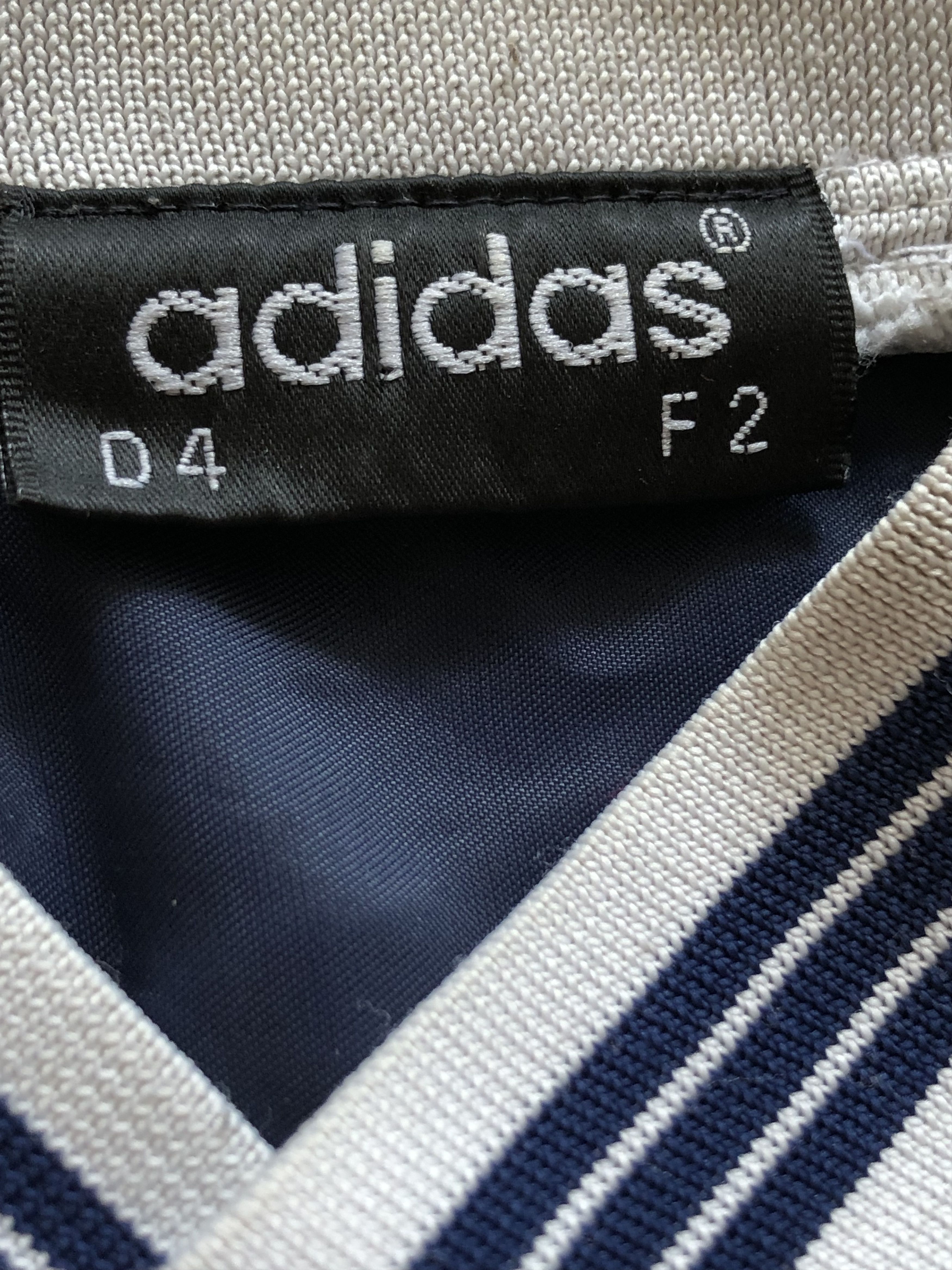 Adidas Adidas Vintage Three Stripes Shirt Tee Y2K Sport Hype Drill Size US S / EU 44-46 / 1 - 4 Thumbnail