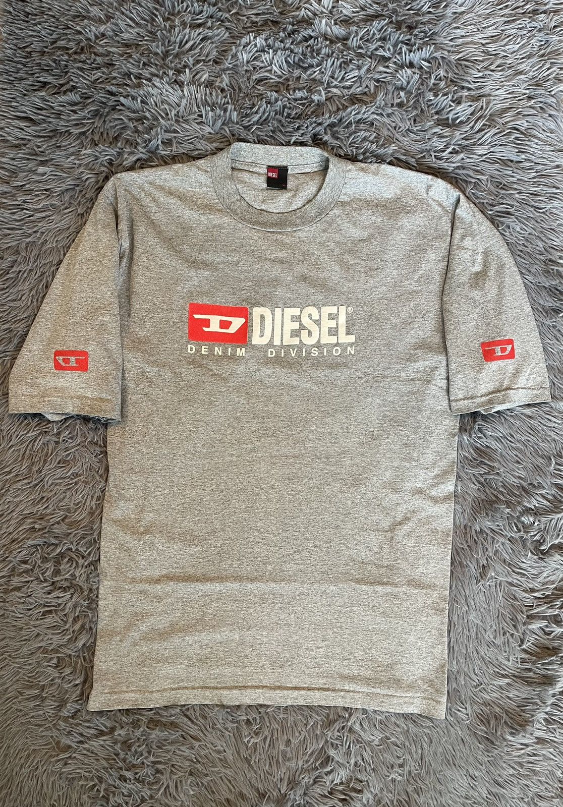 Diesel × Vintage Diesel Y2K vintage iconic logo 00s t-shirt Size US XL / EU 56 / 4 - 1 Thumbnail