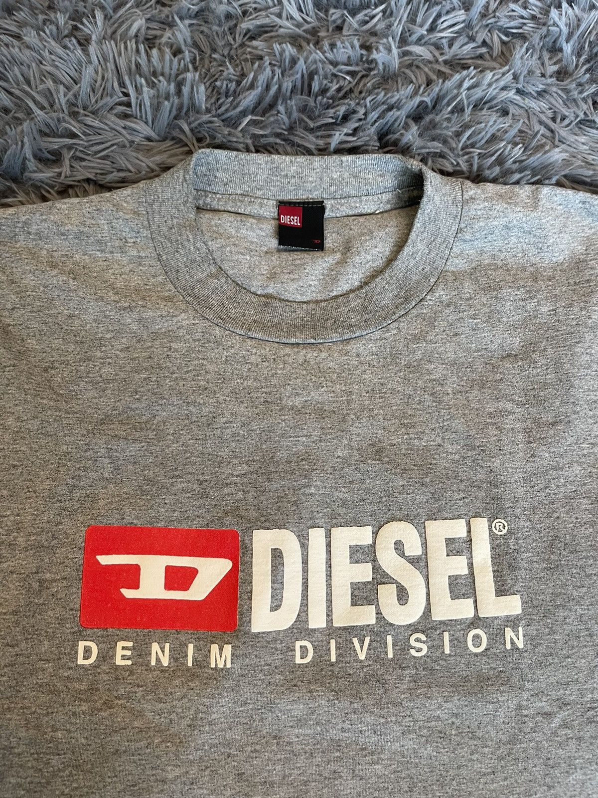 Diesel × Vintage Diesel Y2K vintage iconic logo 00s t-shirt Size US XL / EU 56 / 4 - 4 Thumbnail