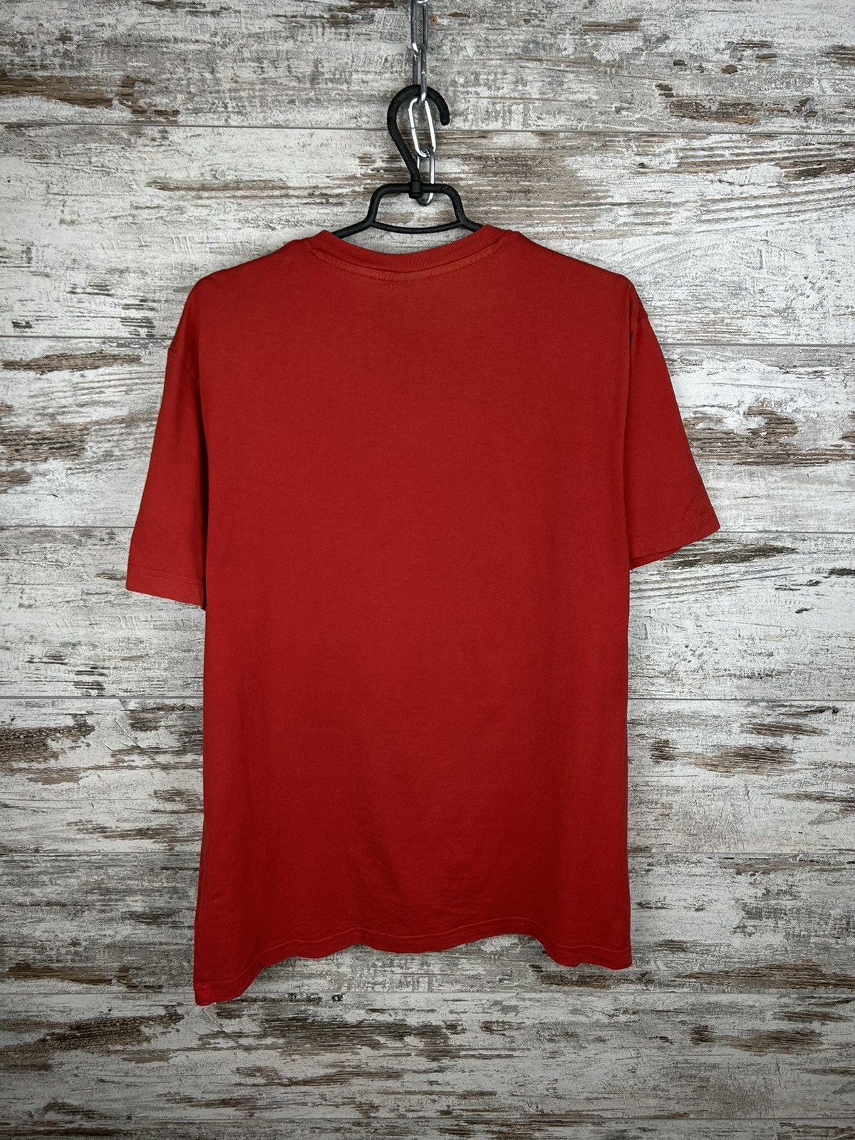 Nike Mens Vintage Nike Swoosh T Shirt streetwear y2k rare tee Size US XL / EU 56 / 4 - 13 Thumbnail