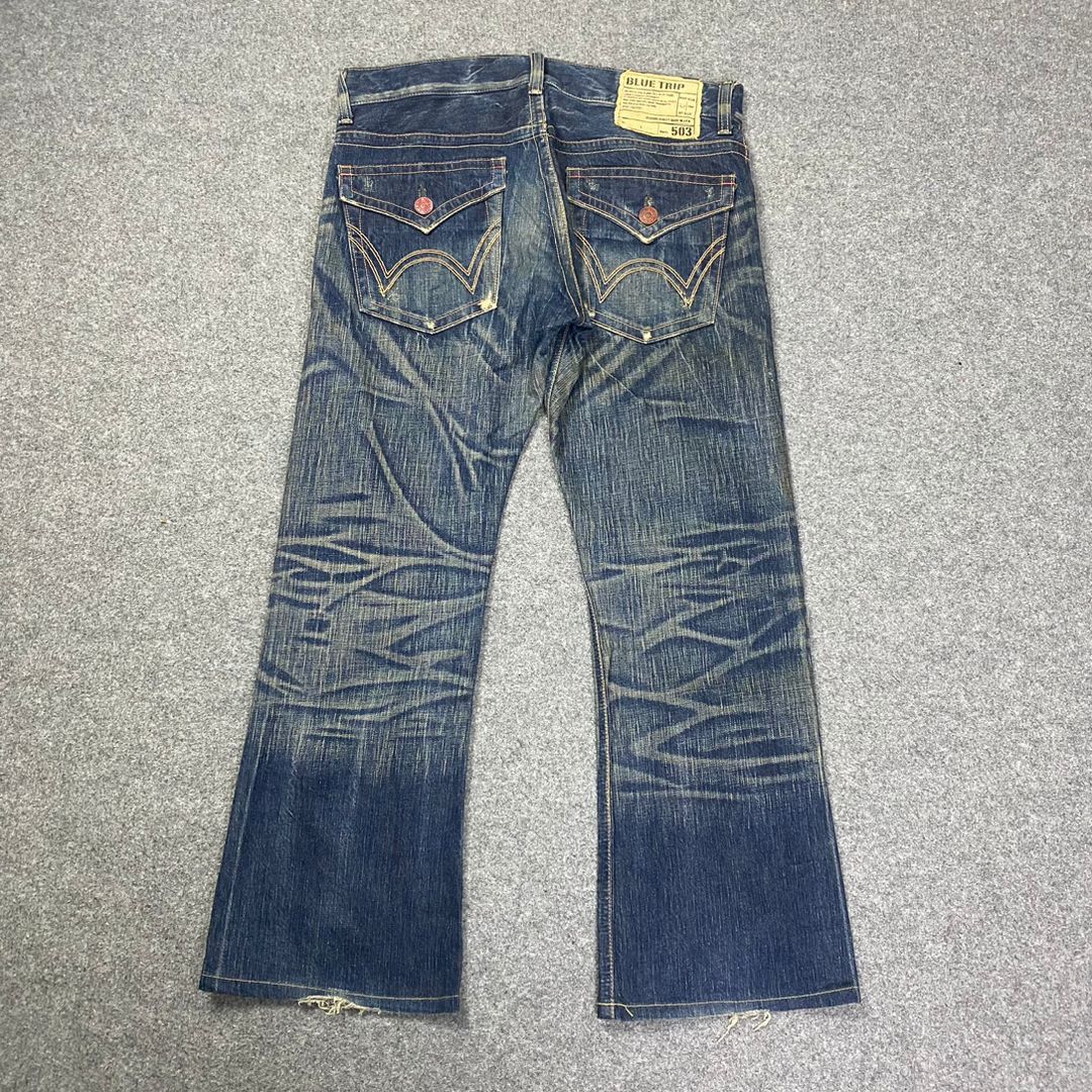 Edwin × Japanese Brand EDWIN 503 BLUE TRIP FLARE BOOTCUT