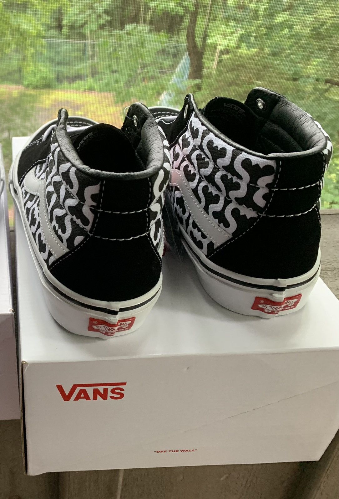 Supreme × Vans Supreme Vans Grosso Mid Monogram S Logo Black Size 8 Size US 8 / EU 41 - 3 Thumbnail