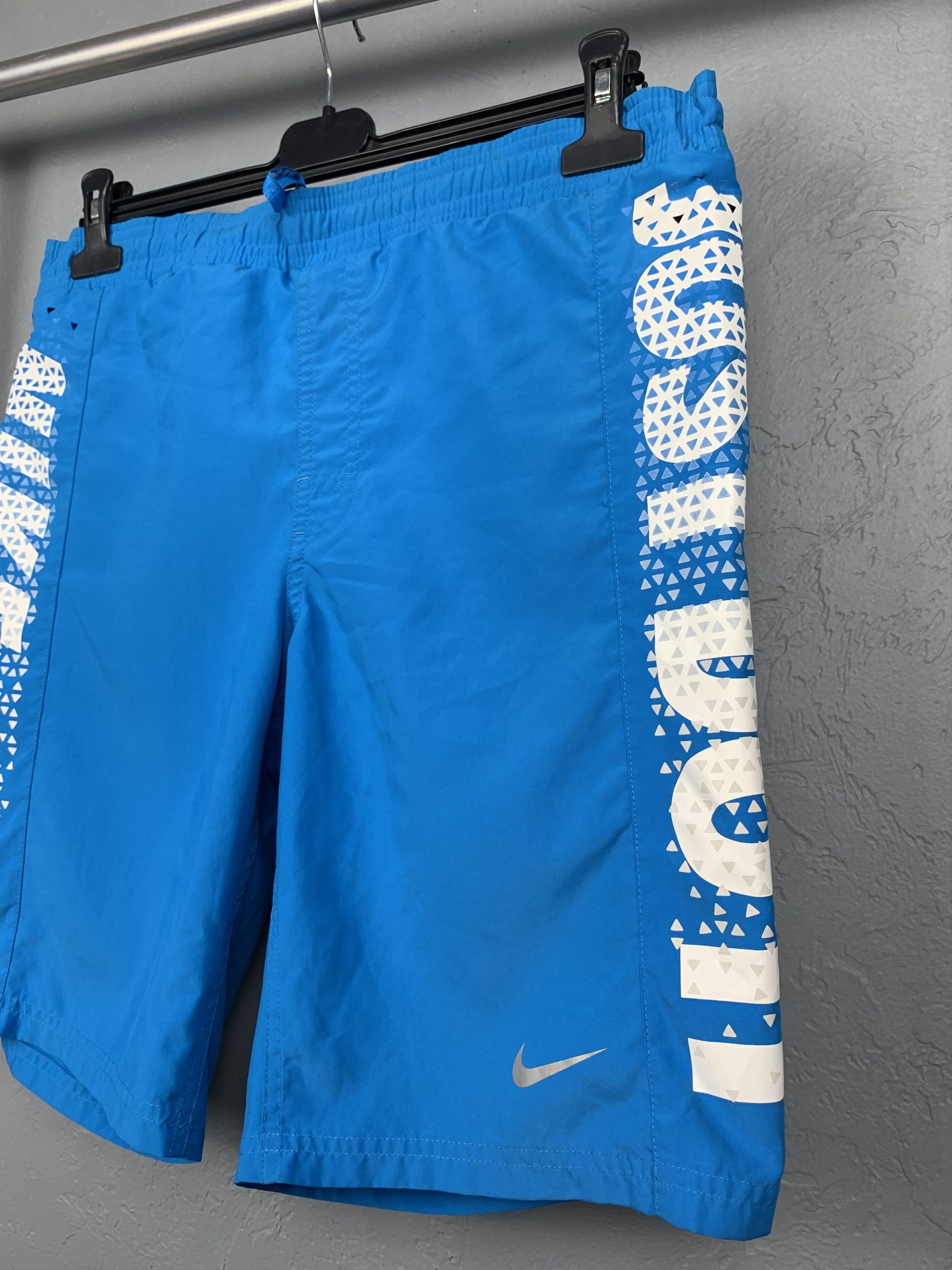 Nike × Vintage Nike Vintage Nylon Mens Shorts Y2K Size US 30 / EU 46 - 2 Thumbnail