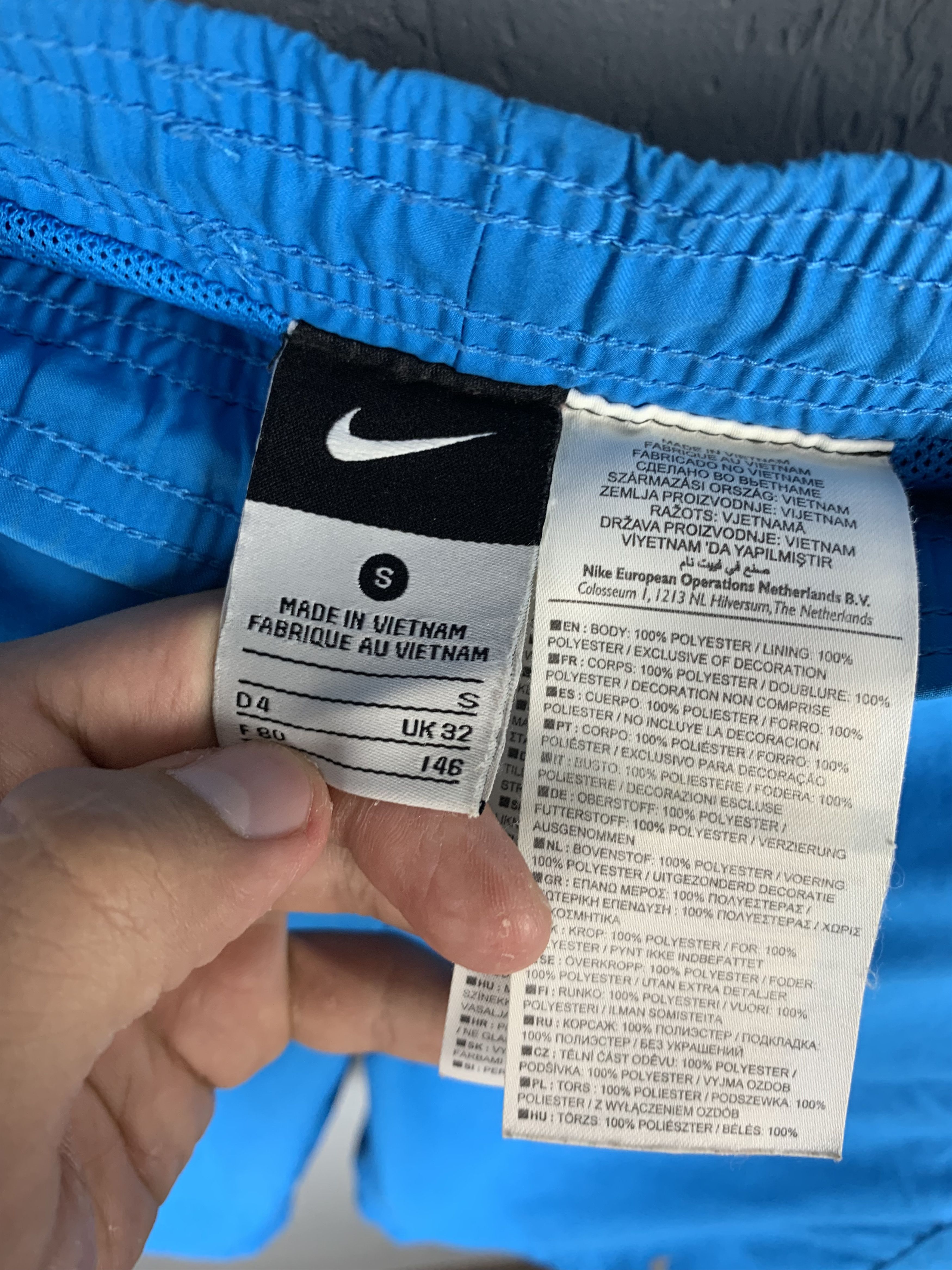 Nike × Vintage Nike Vintage Nylon Mens Shorts Y2K Size US 30 / EU 46 - 5 Thumbnail