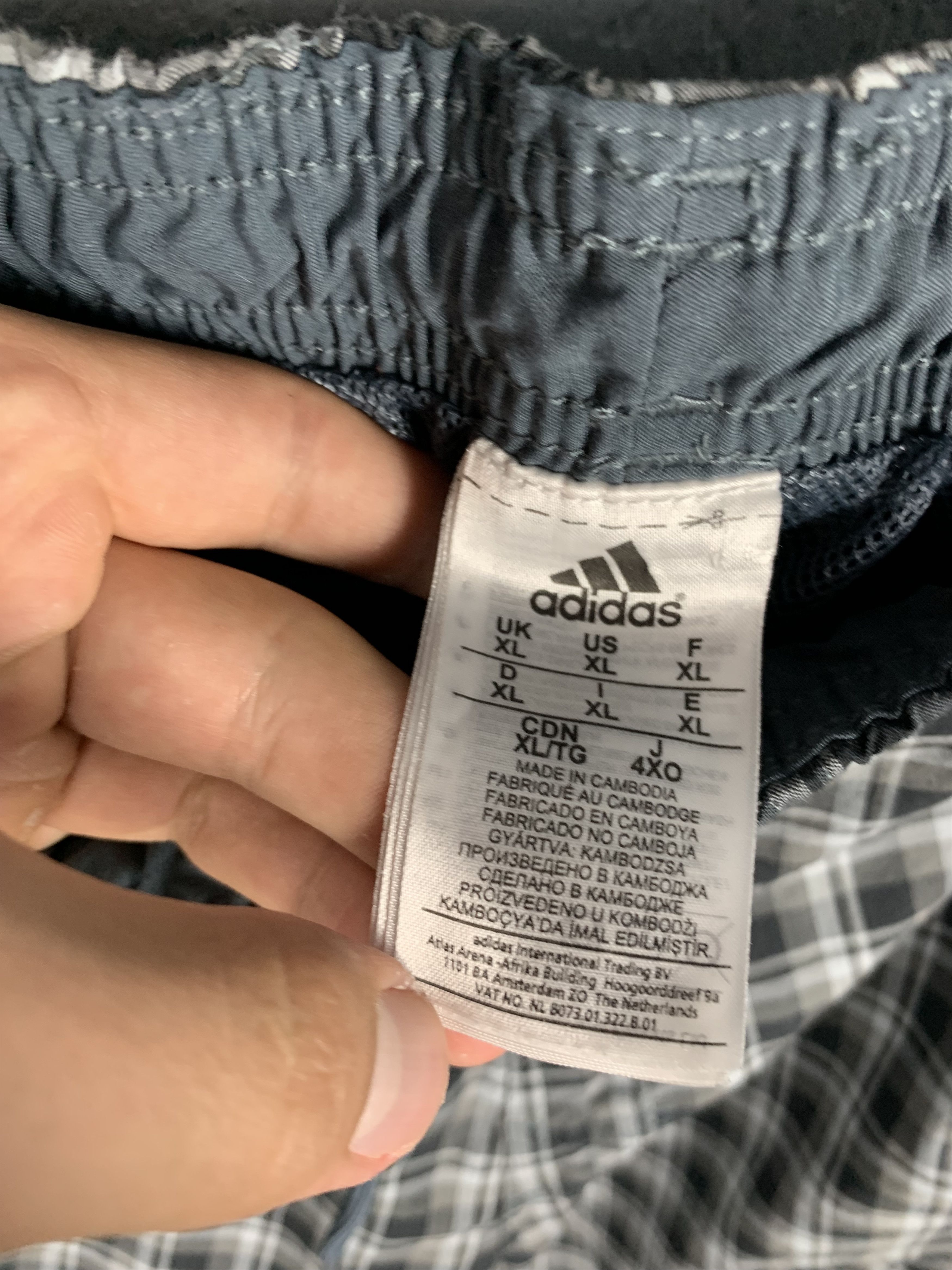 Adidas × Vintage Adidas Vintage Mens Nylon Shorts Size US 36 / EU 52 - 4 Thumbnail