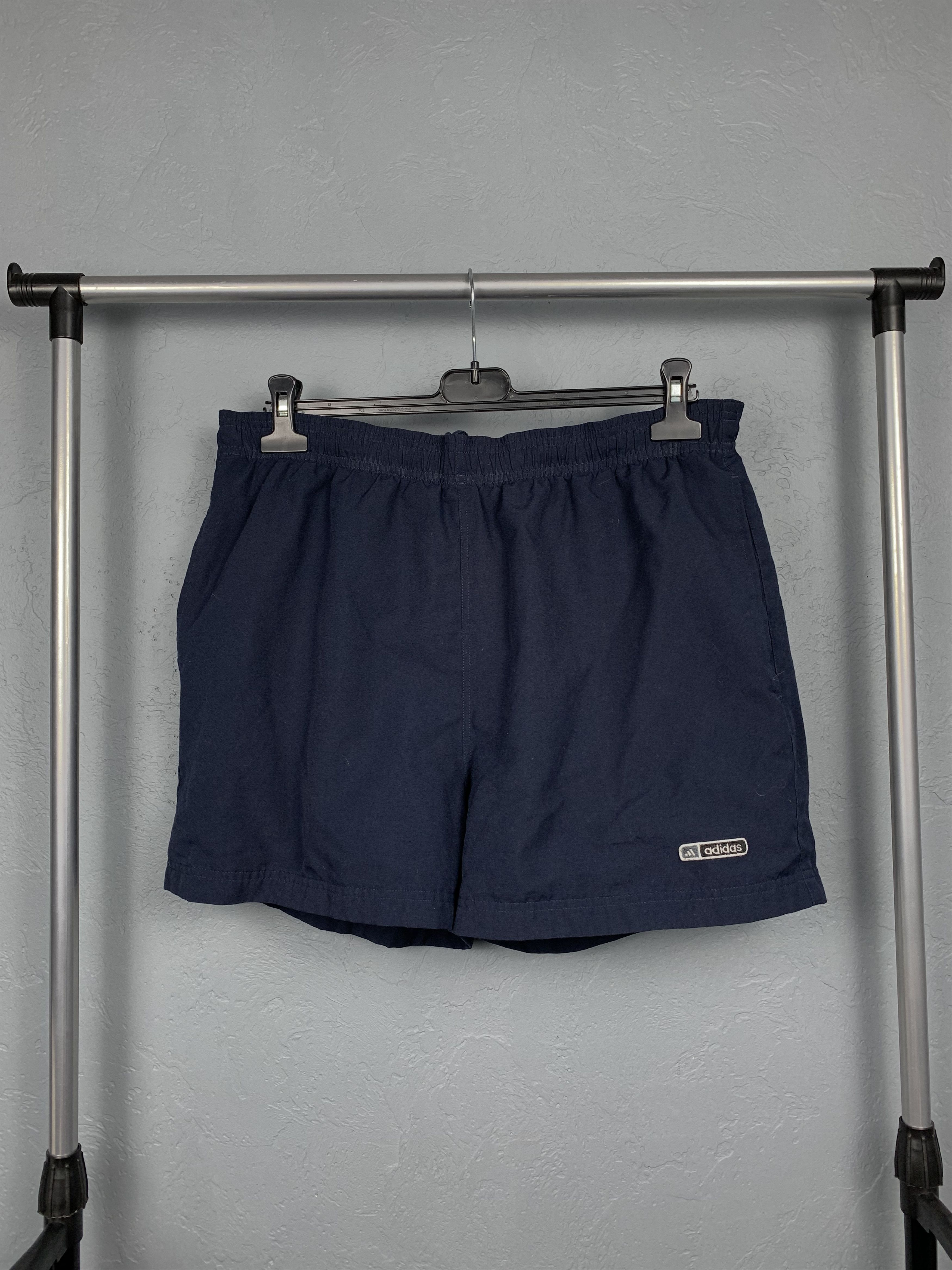 Adidas × Vintage Adidas Vintage Mens Nylon Shorts Y2K Size US 34 / EU 50 - 1 Thumbnail