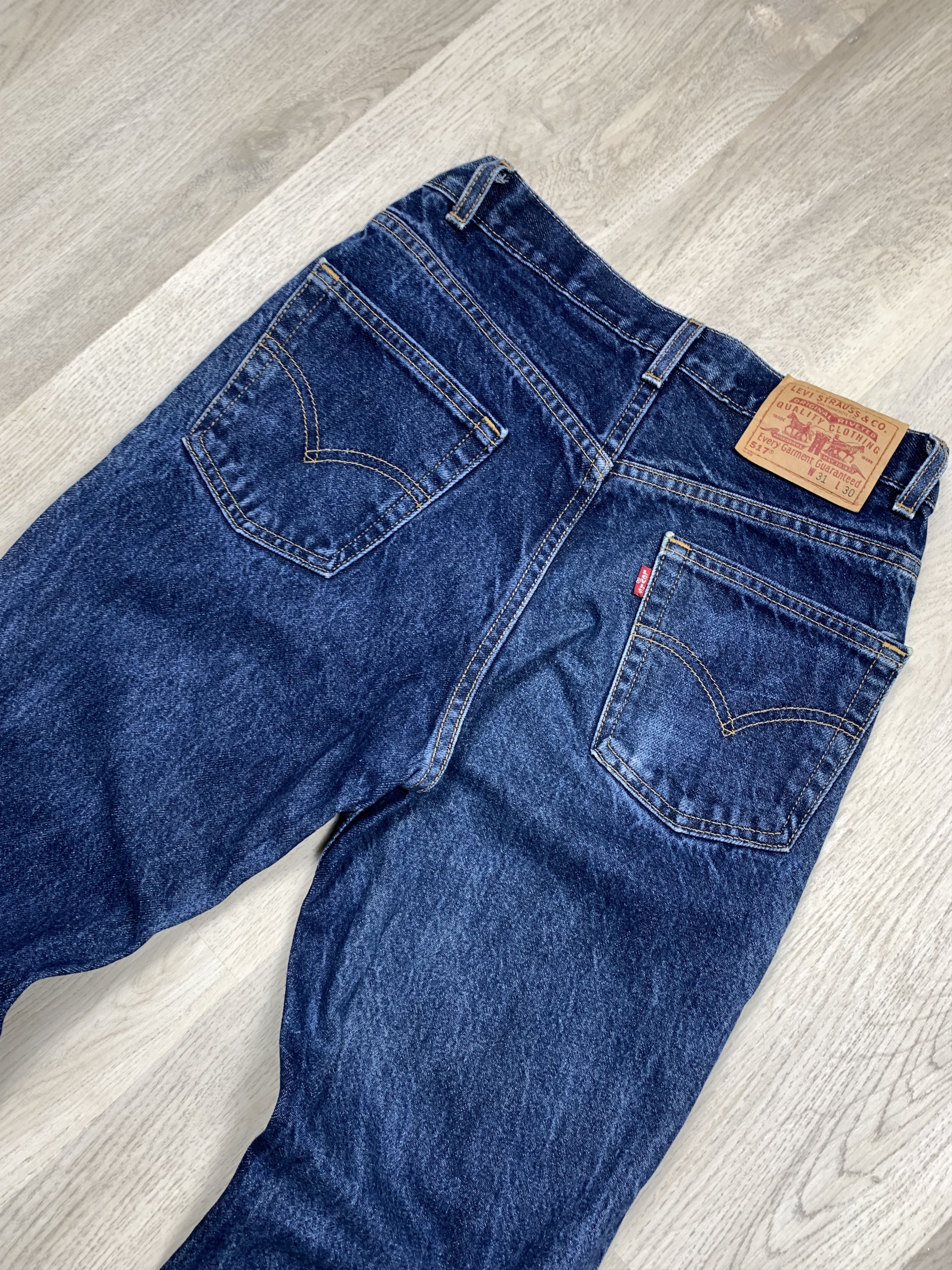 Levi's Levis 517 Vintage Mens Denim Pants Jeans Made In Usa Size US 31 - 2 Thumbnail
