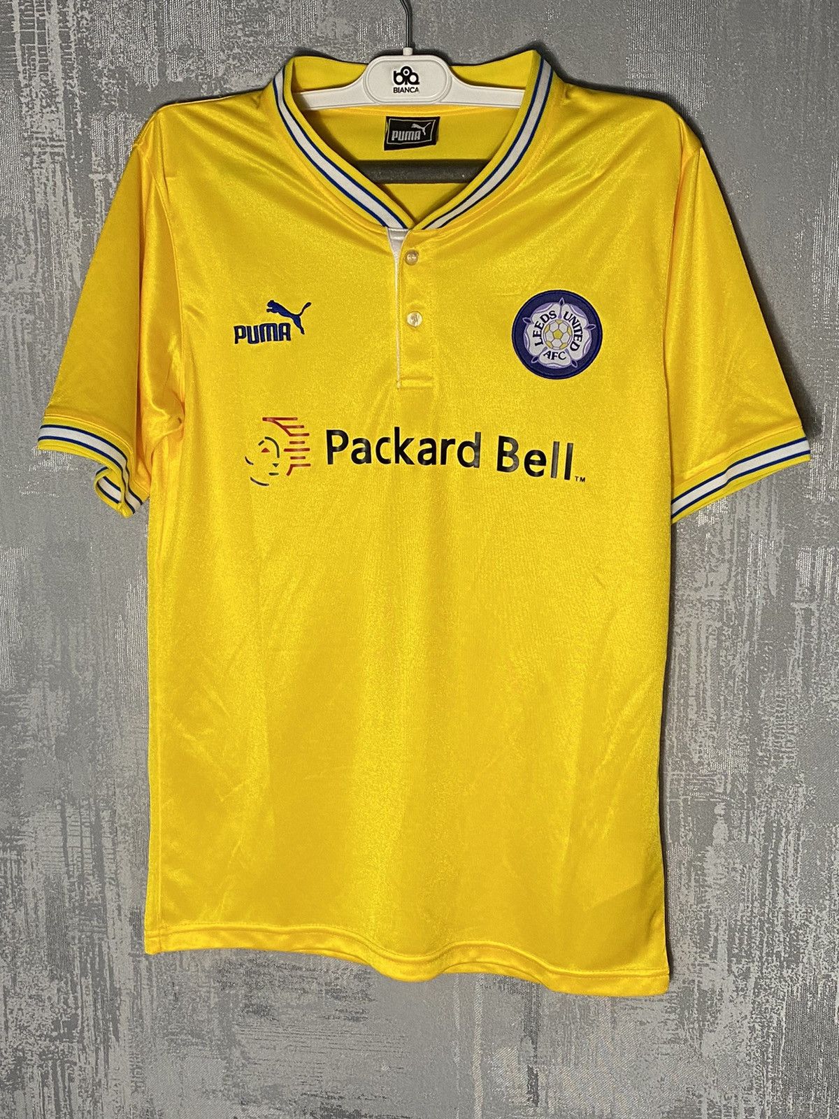 Puma × Vintage 1996 Vintage Leeds United Puma Soccer Jersey Size US S / EU 44-46 / 1 - 1 Thumbnail