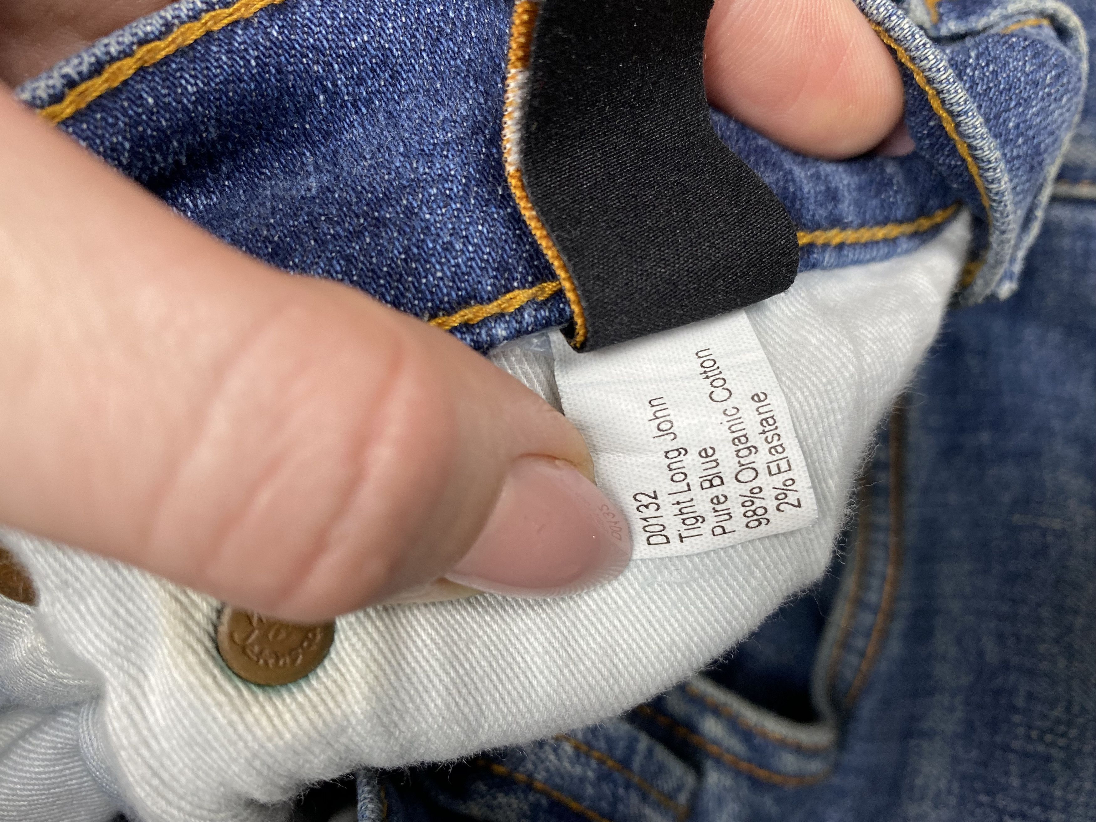 Nudie Jeans Nudie Jeans Tight Long John Vintage Mens Denim Pants Size US 32 / EU 48 - 10 Thumbnail