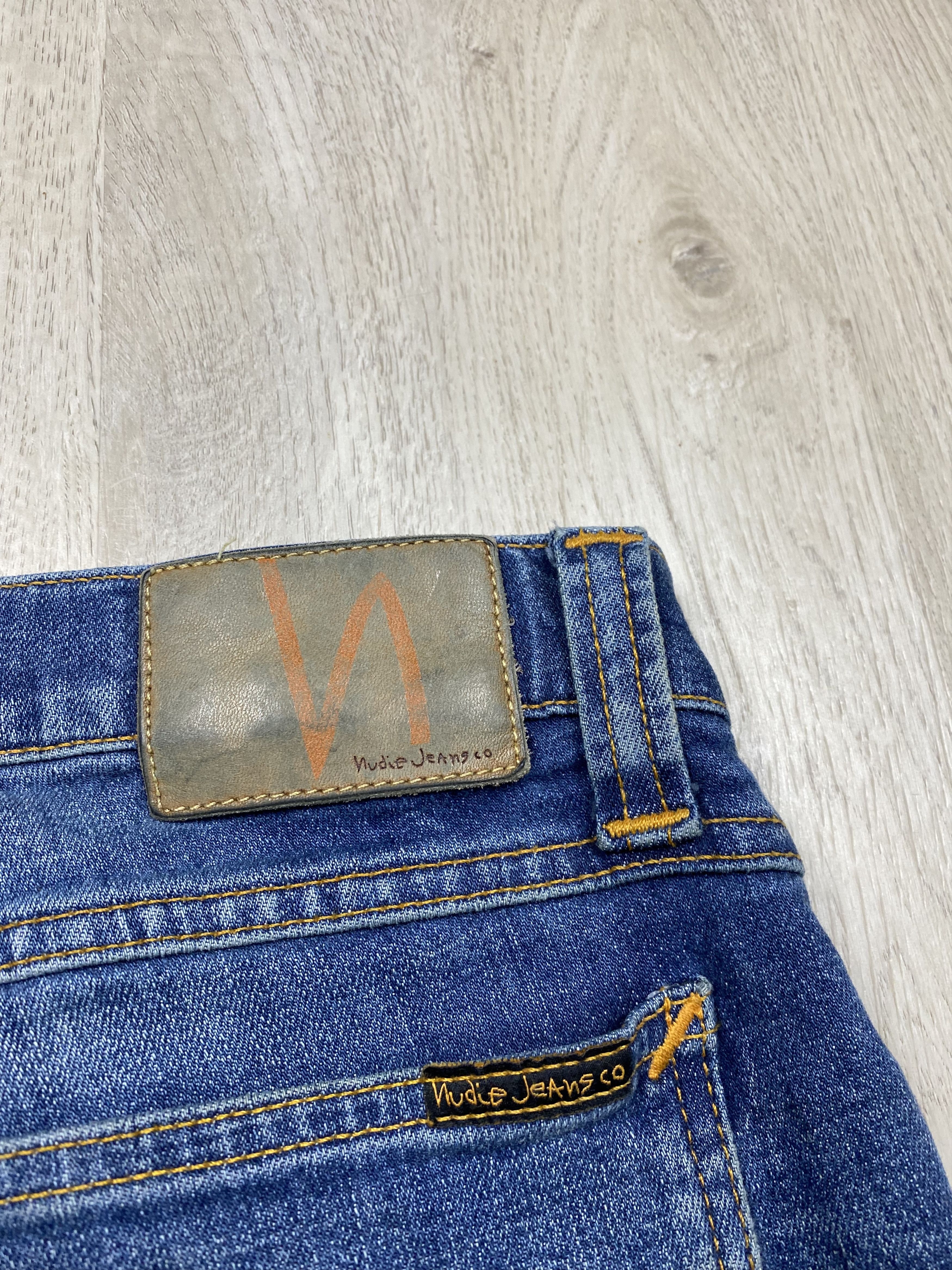 Nudie Jeans Nudie Jeans Tight Long John Vintage Mens Denim Pants Size US 32 / EU 48 - 3 Thumbnail