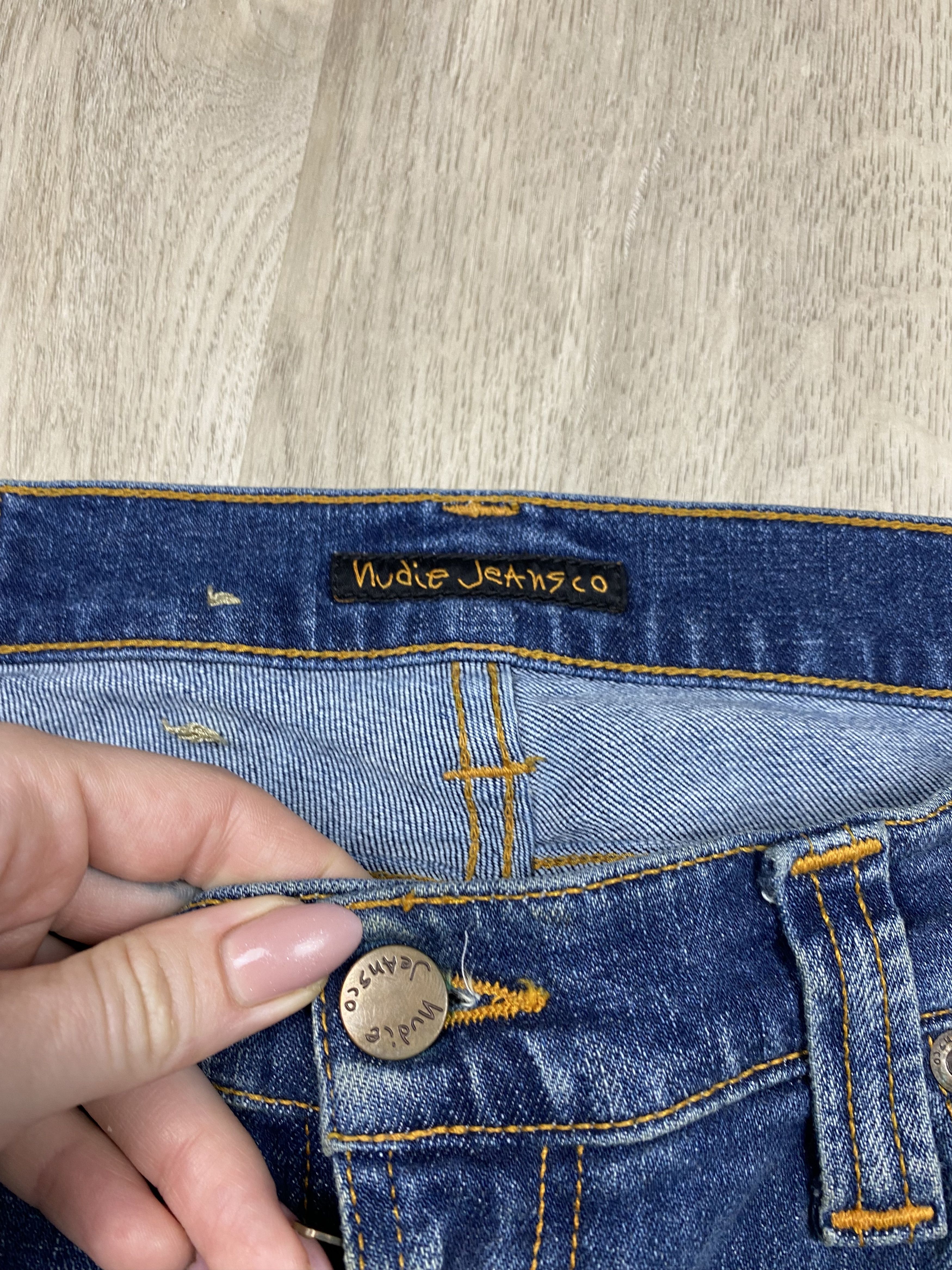 Nudie Jeans Nudie Jeans Tight Long John Vintage Mens Denim Pants Size US 32 / EU 48 - 8 Thumbnail